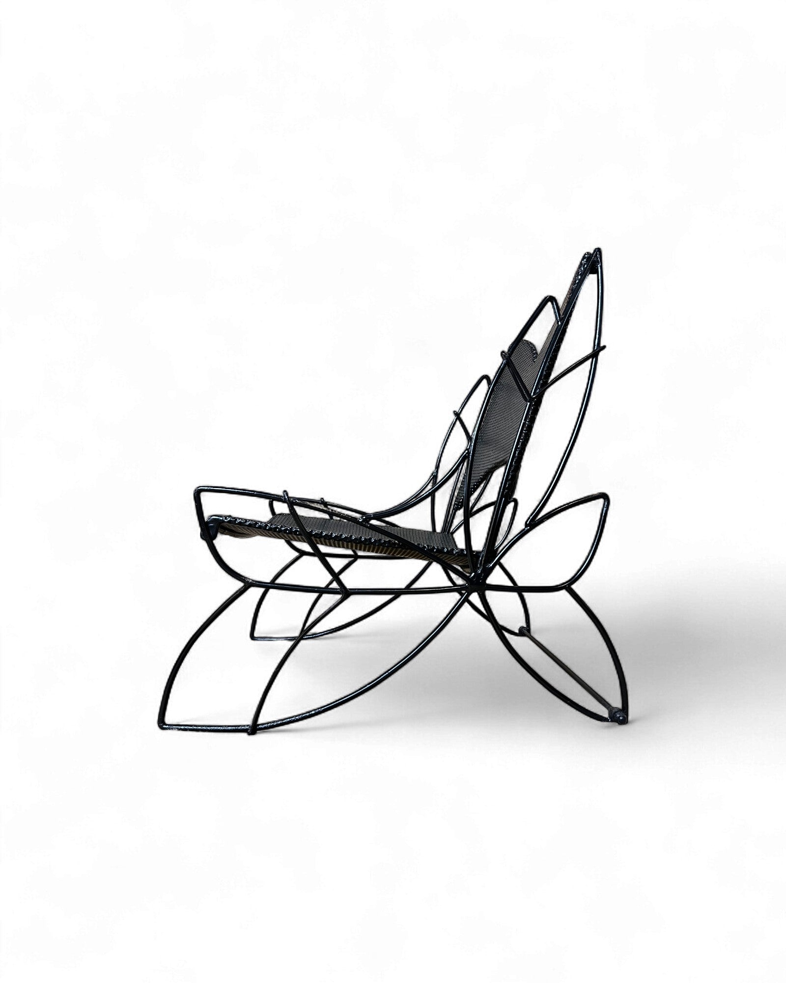Sculptural Wire Mesh Lounge Chair Outdoor Chair - Surround Living