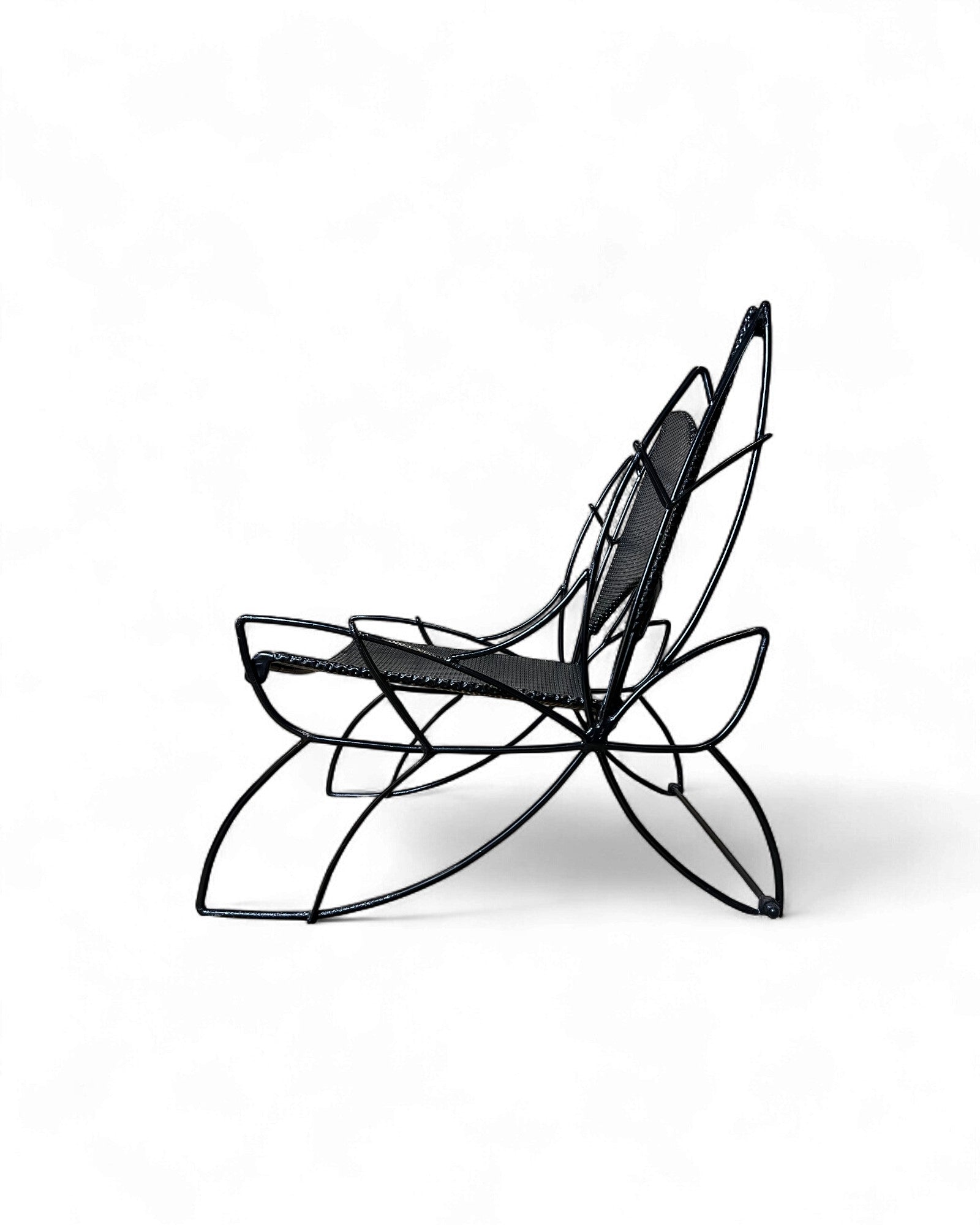 Sculptural Wire Mesh Lounge Chair Outdoor Chair - Surround Living