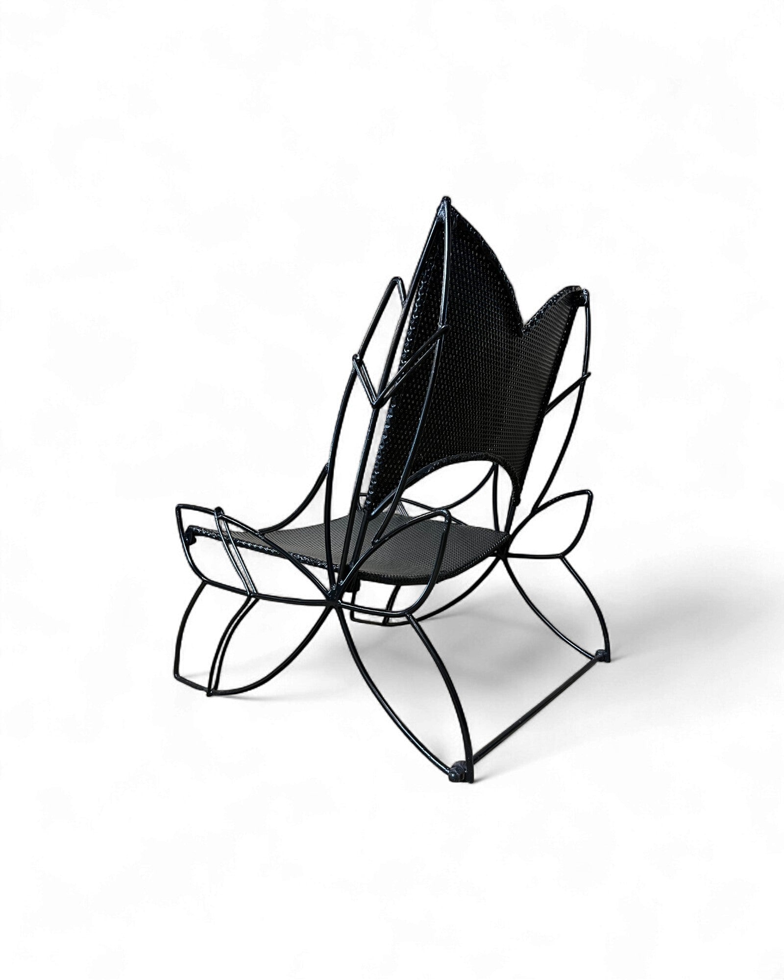 Sculptural Wire Mesh Lounge Chair Outdoor Chair - Surround Living