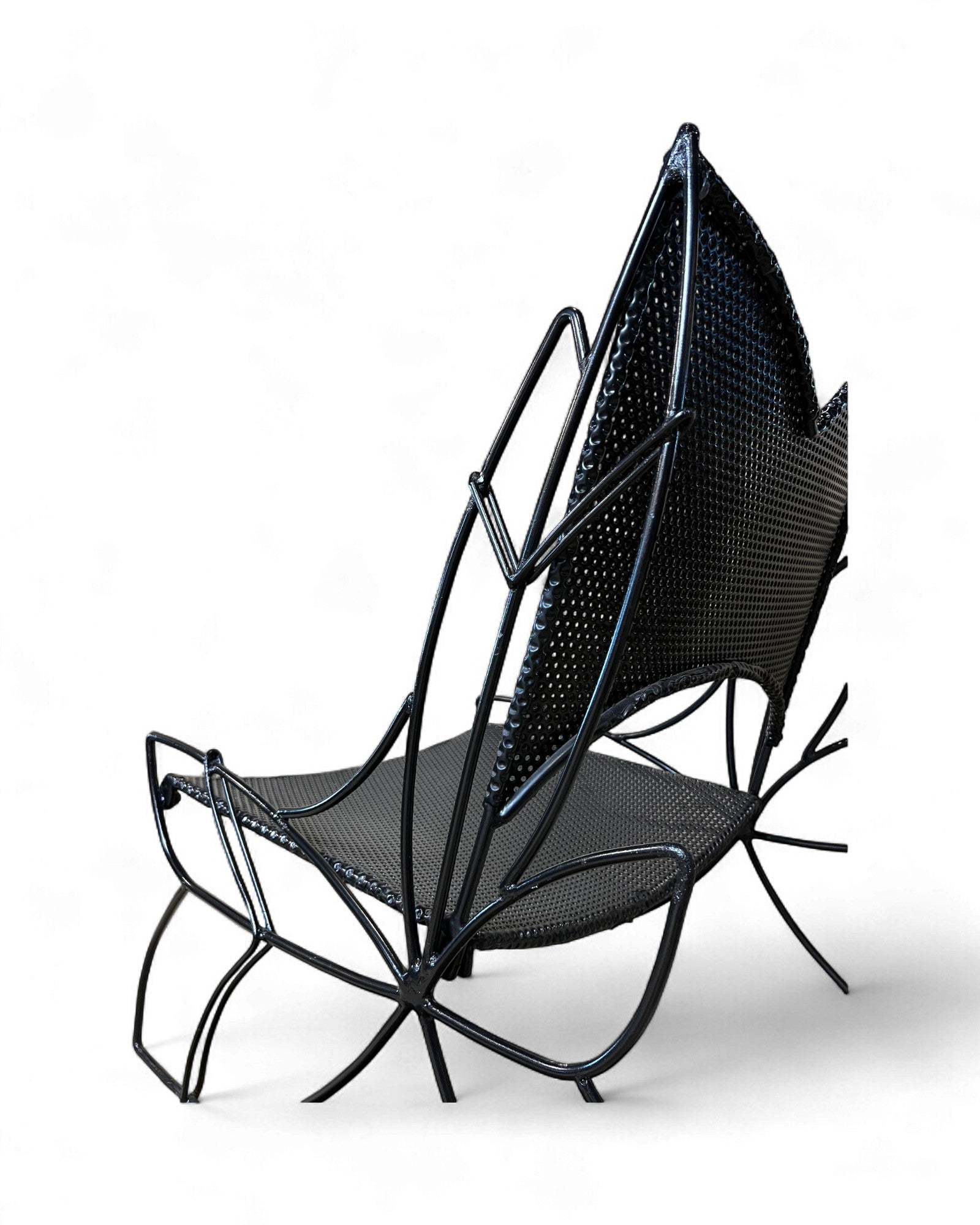 Sculptural Wire Mesh Lounge Chair Outdoor Chair - Surround Living