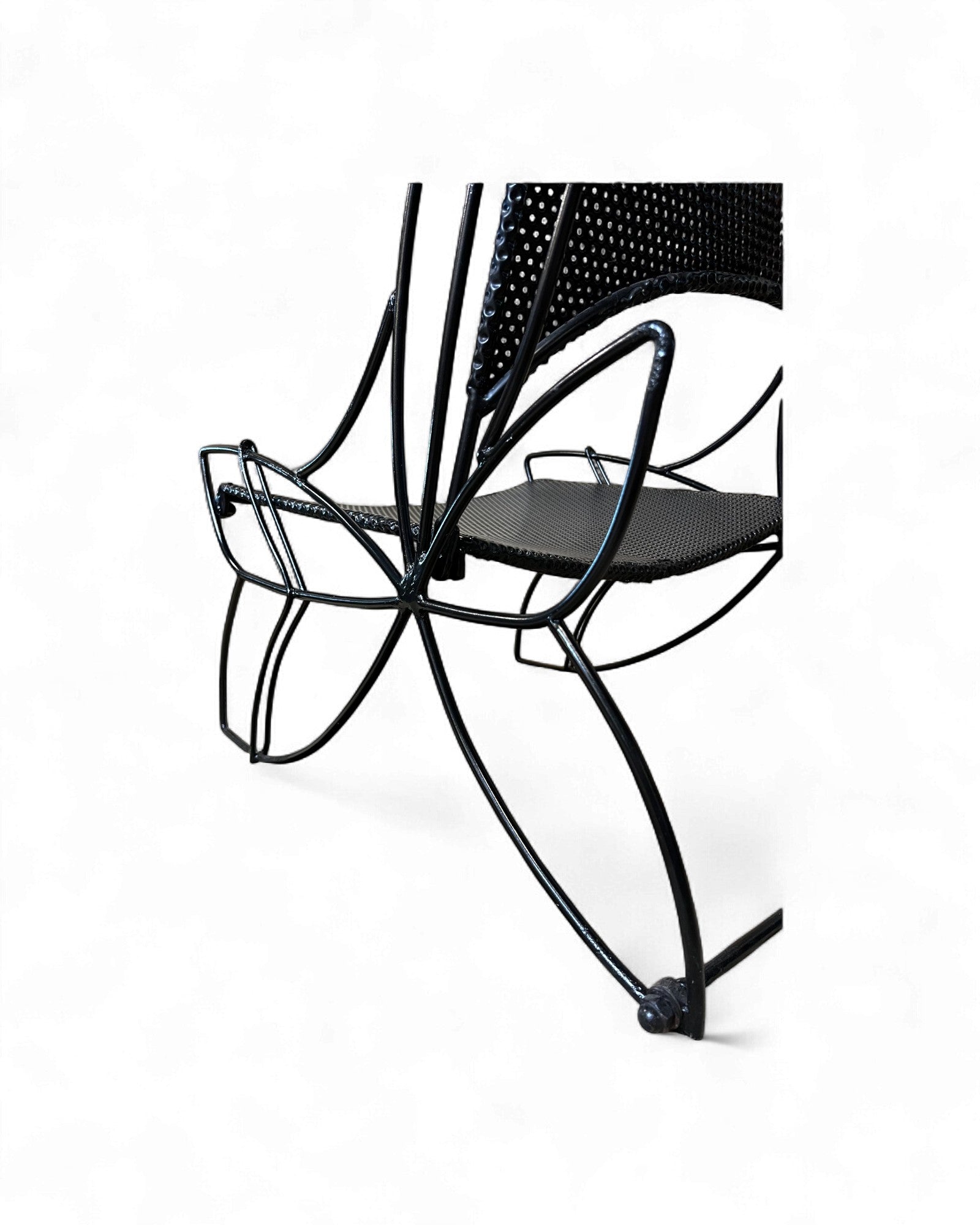 Sculptural Wire Mesh Lounge Chair Outdoor Chair - Surround Living