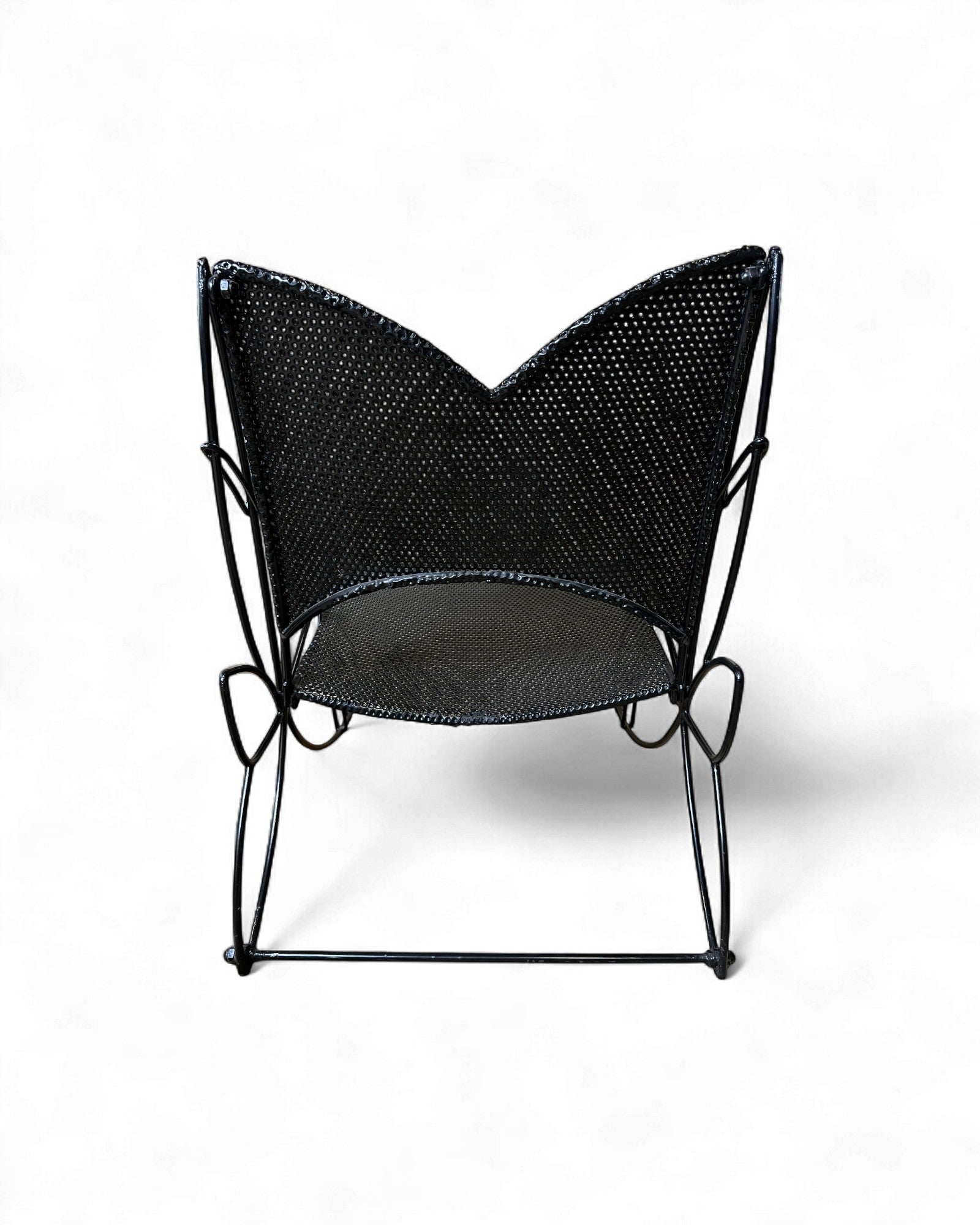 Sculptural Wire Mesh Lounge Chair Outdoor Chair - Surround Living