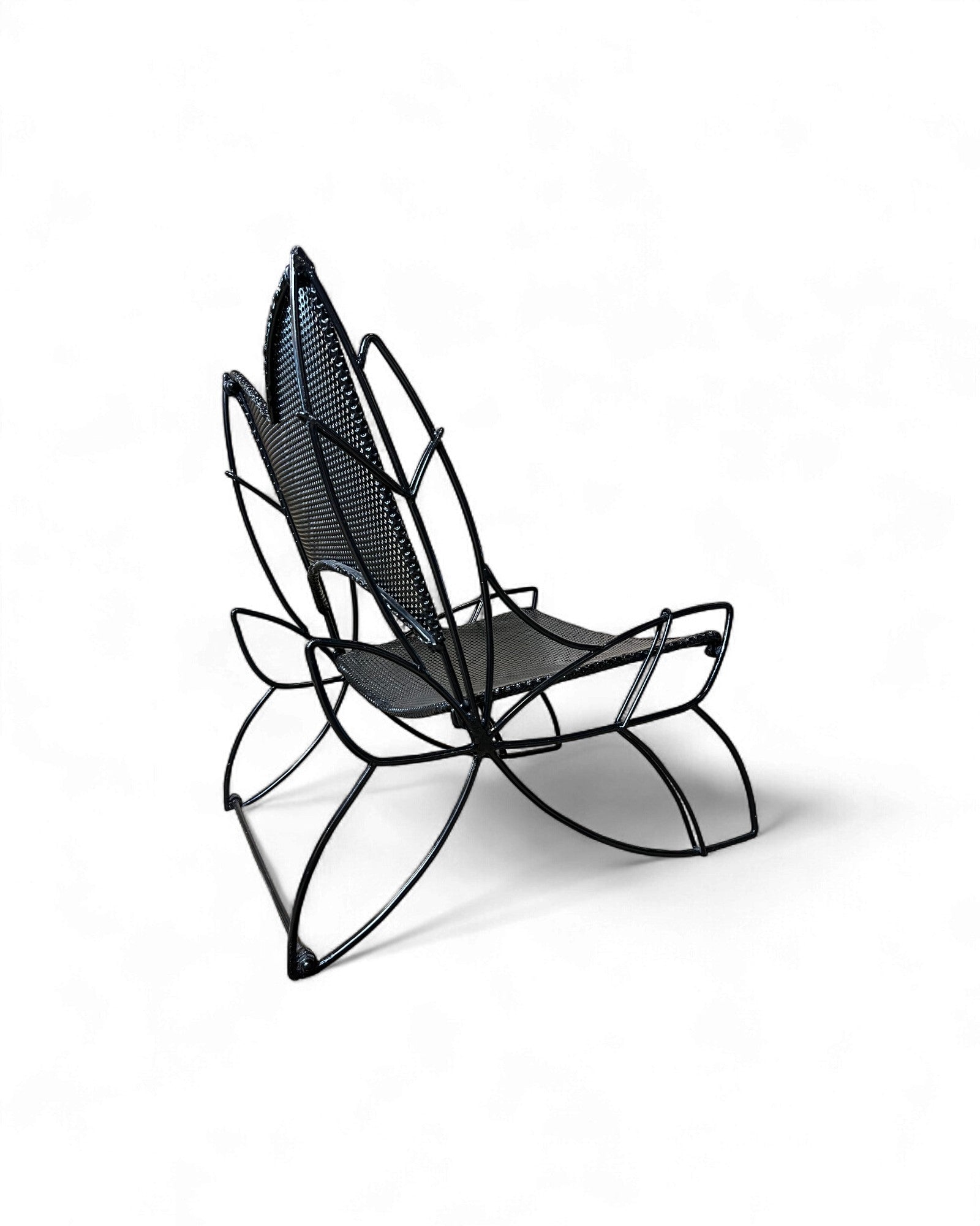 Sculptural Wire Mesh Lounge Chair Outdoor Chair - Surround Living
