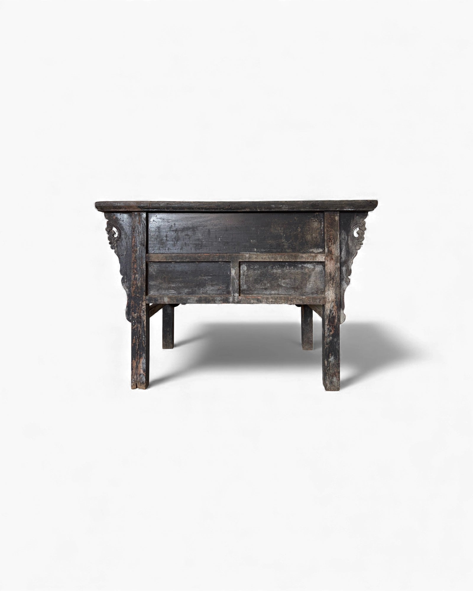 Black Lacquer Carved Elm Coffer - Surround Living - 13
