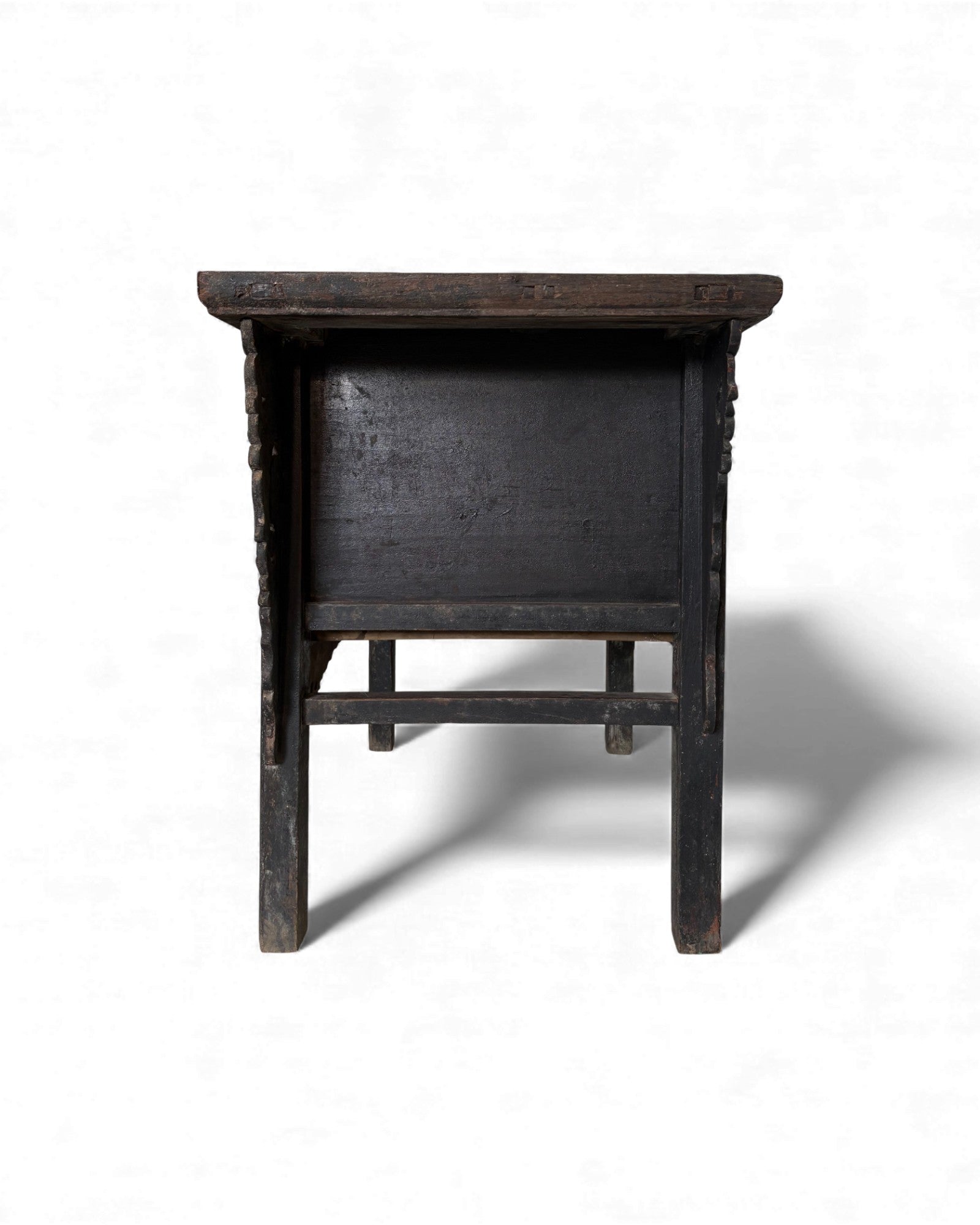 Black Lacquer Carved Elm Coffer - Surround Living - 11