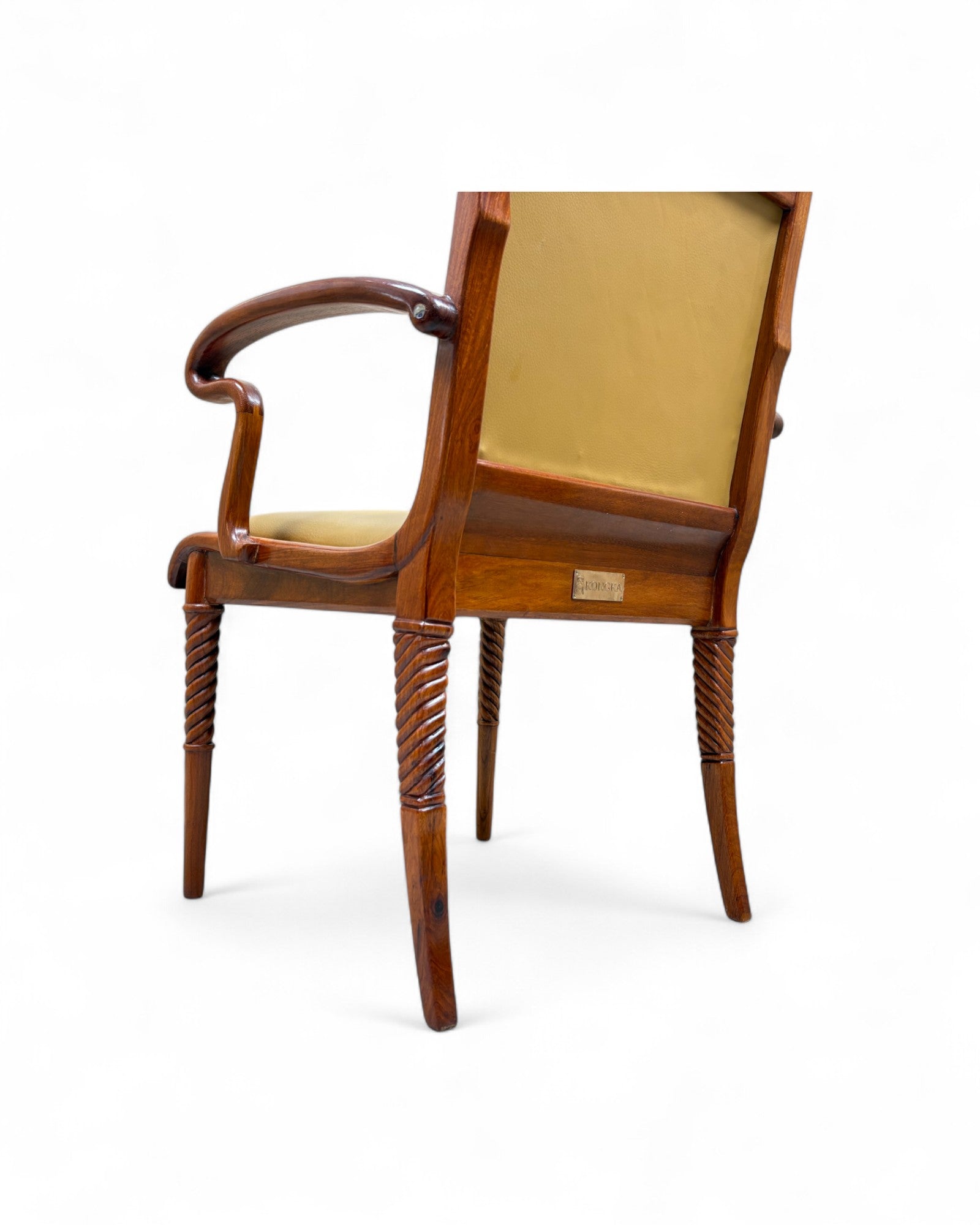Chinese Rosewood Dining Armchair, Pearl Inlay - Reproduction