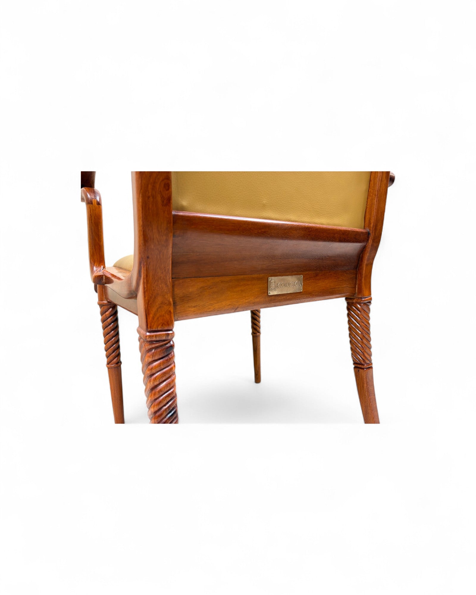 Chinese Rosewood Dining Armchair, Pearl Inlay - Reproduction