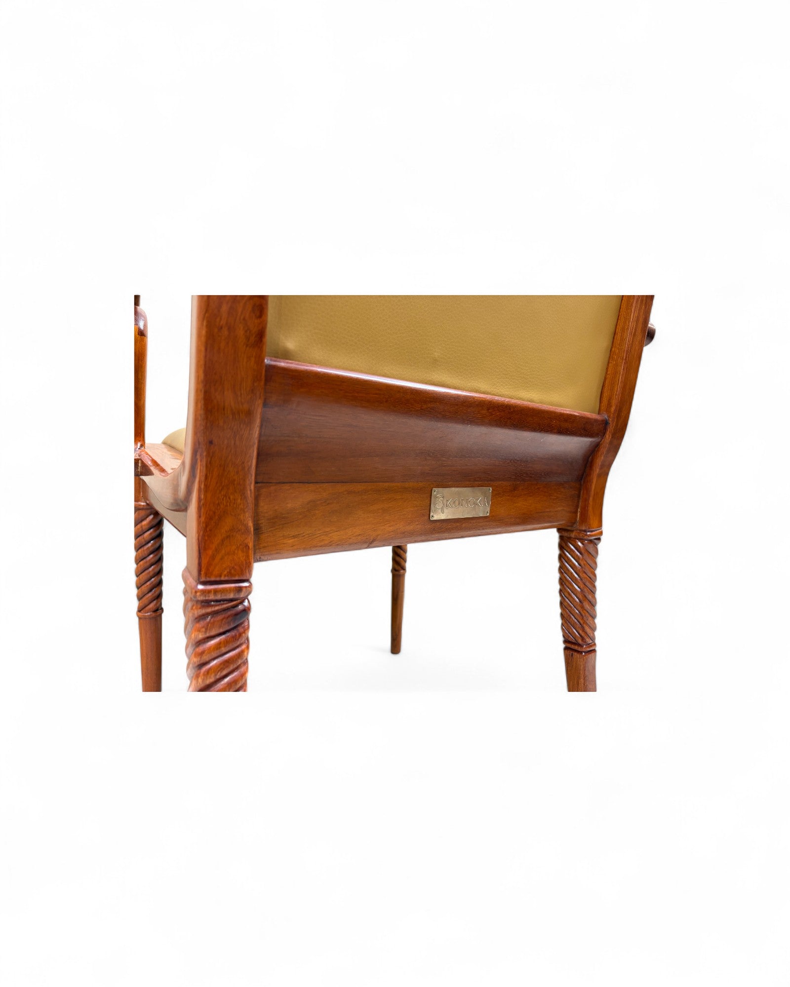 Chinese Rosewood Dining Armchair, Pearl Inlay - Reproduction