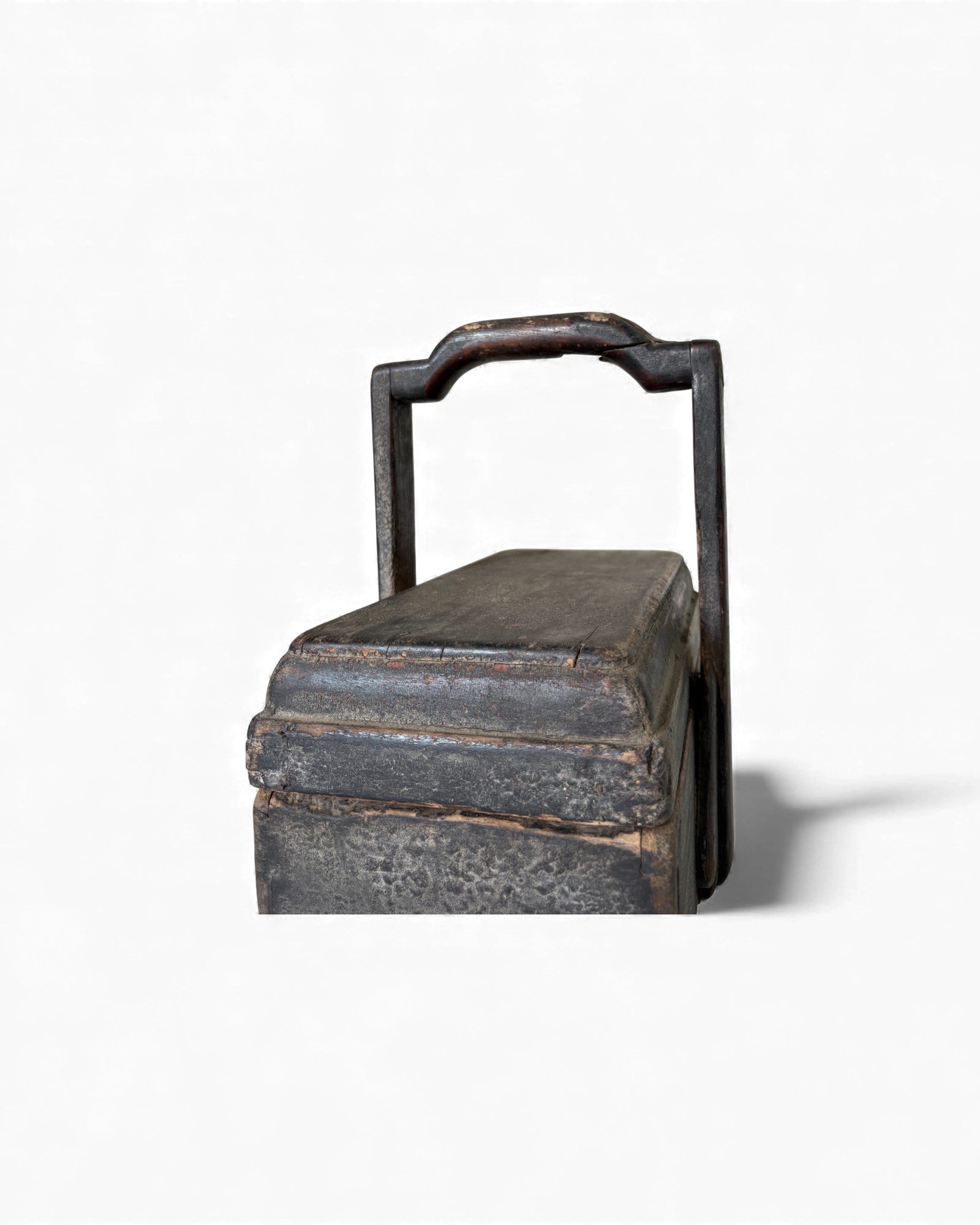 Chinese Wooden Carrying Box with Handle - Surround Living - 4