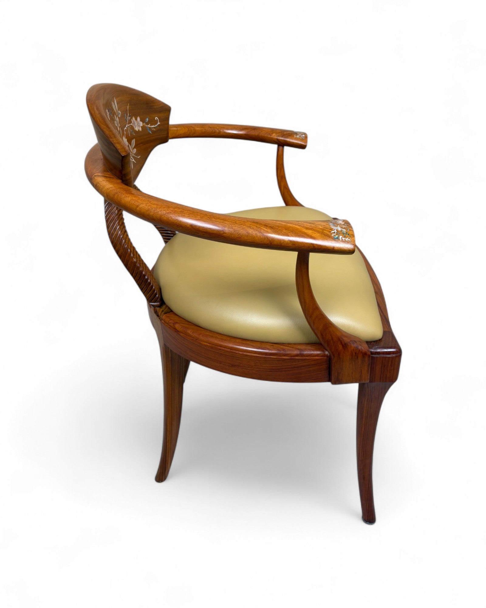 Chinese Armchair with Pearl Inlay - Reproduction