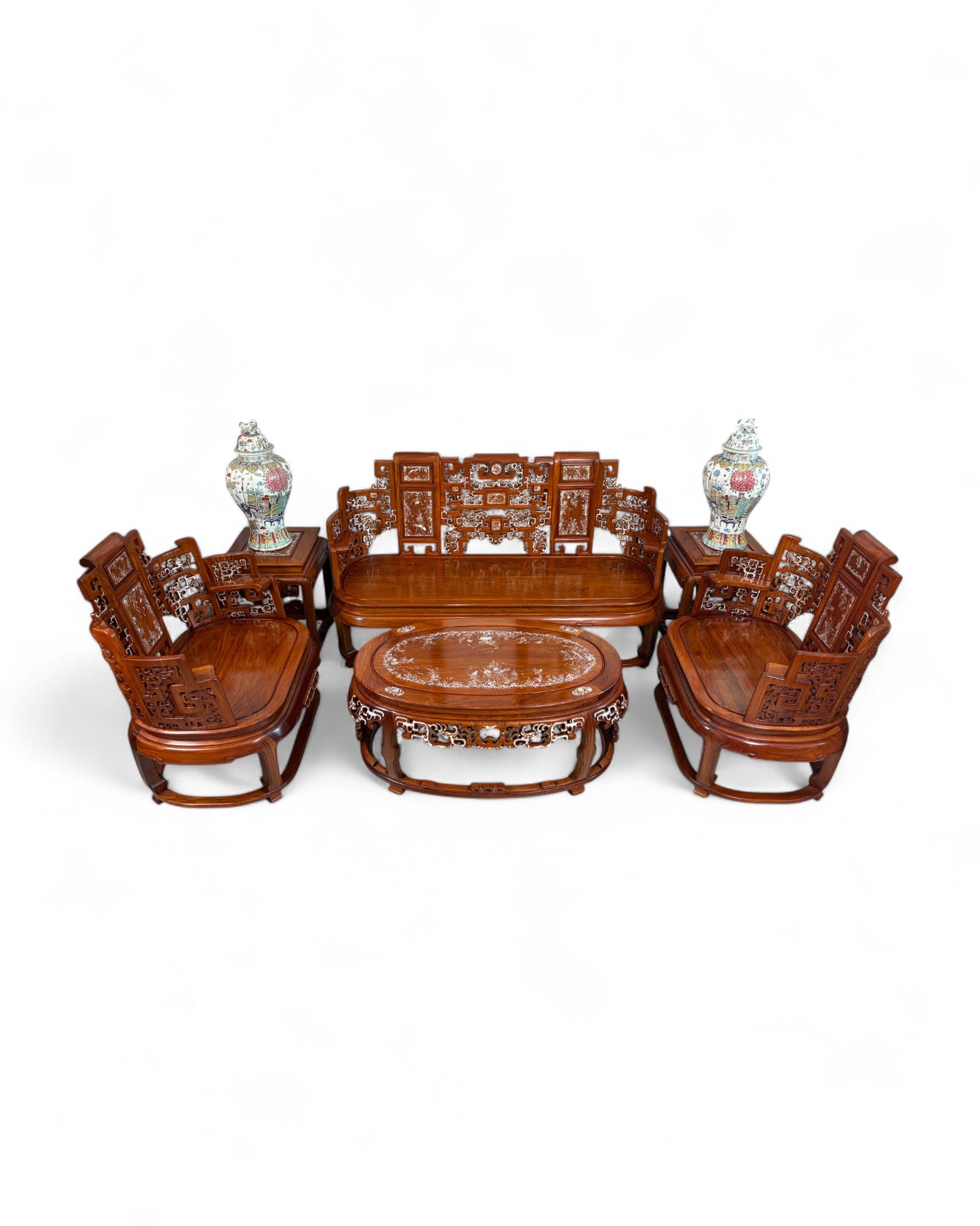 Grand Ming Living Room Set - Reproduction