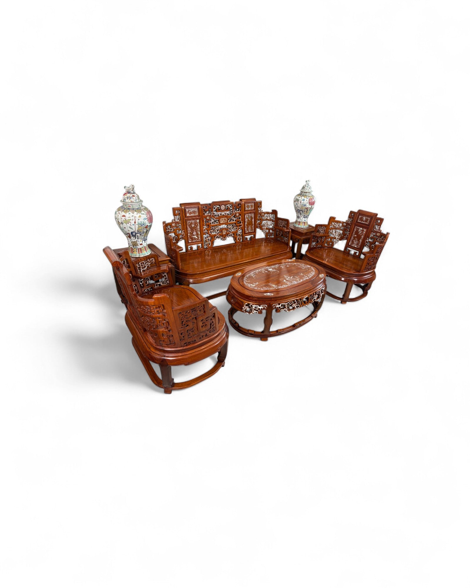 Grand Ming Living Room Set - Reproduction