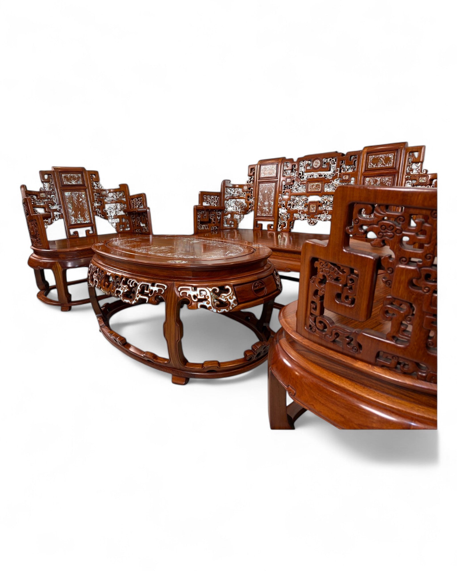 Grand Ming Living Room Set - Reproduction