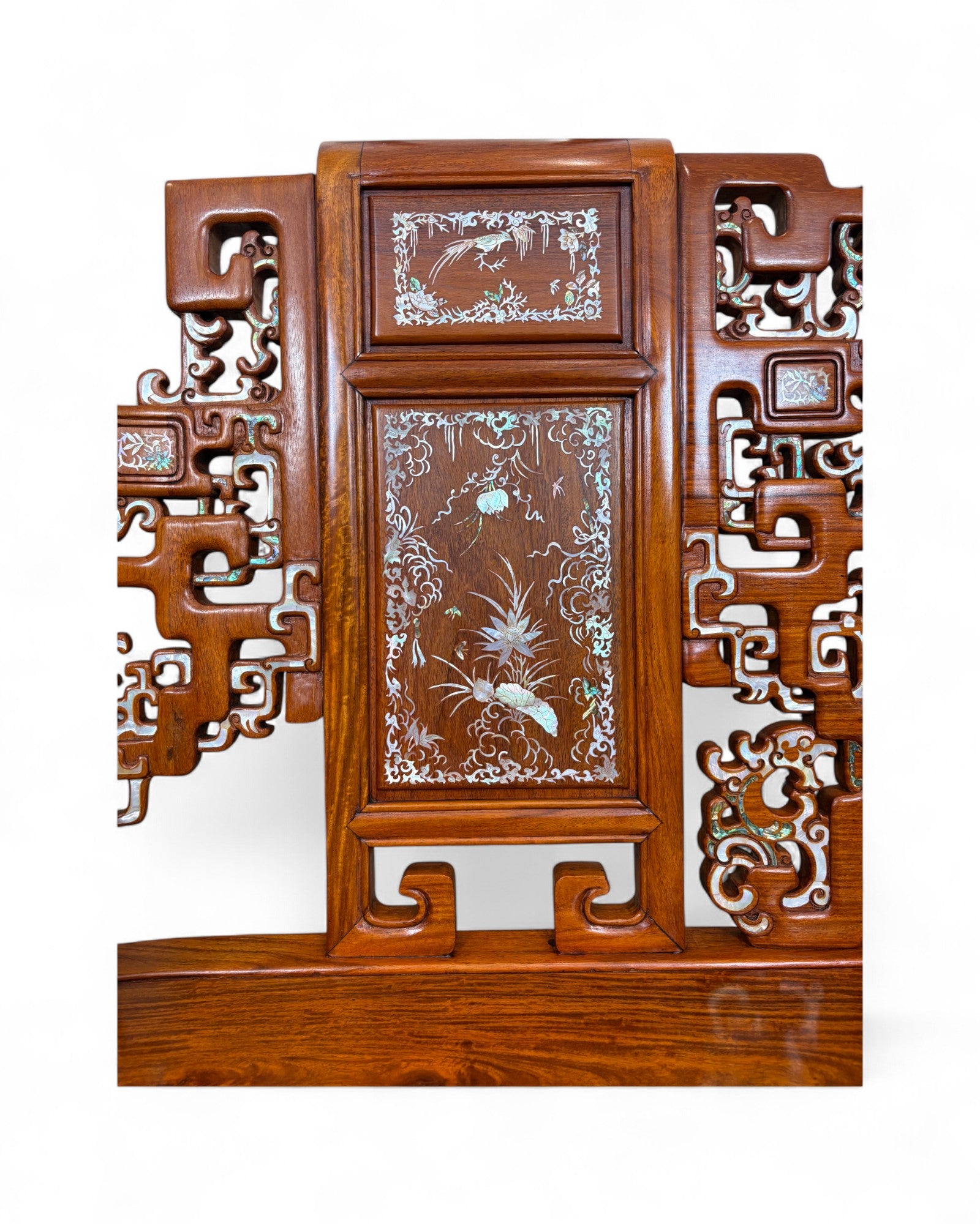 Traditional Chinese Grand Ming Living Room Bench Sofa - Reproduction