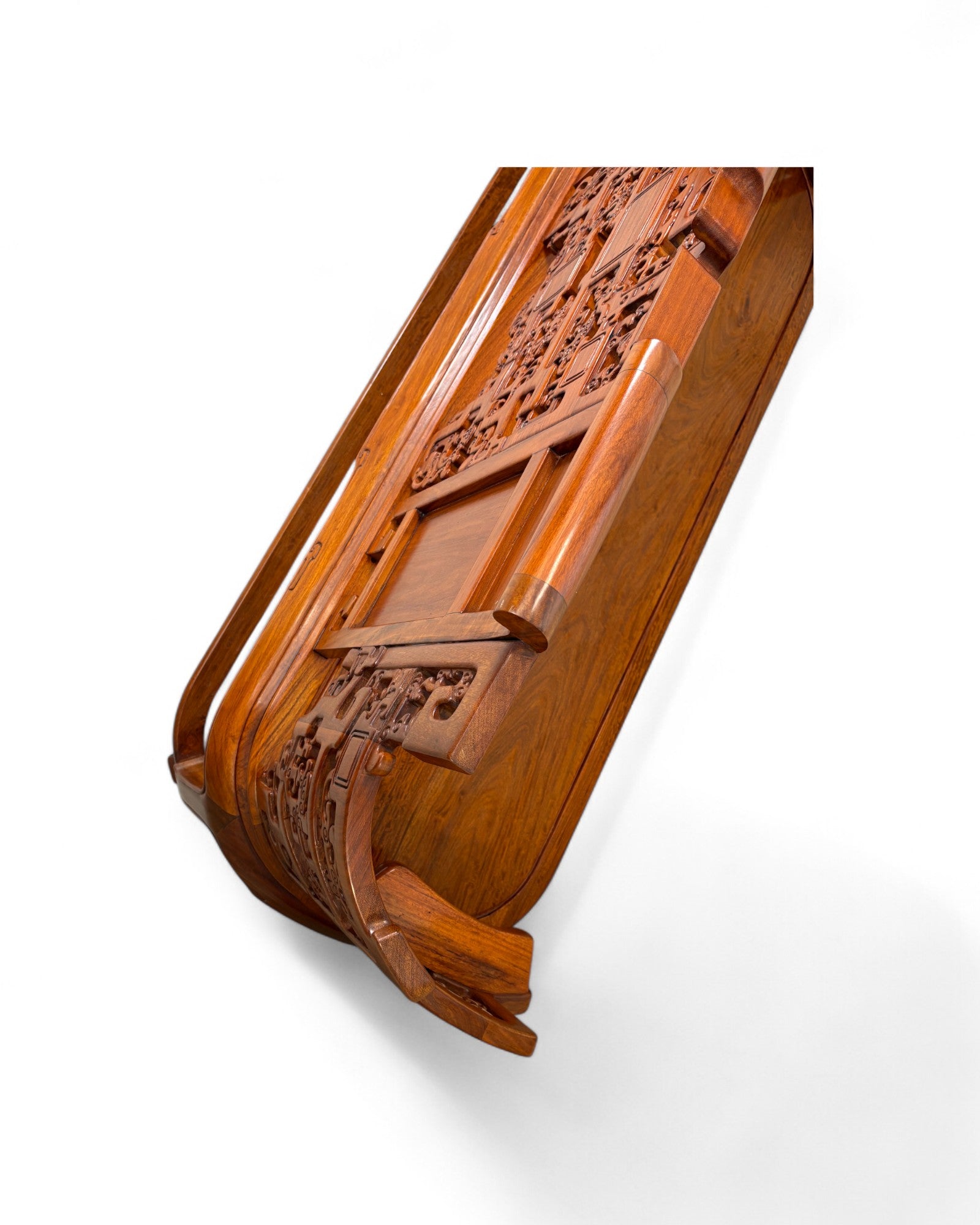 Traditional Chinese Grand Ming Living Room Bench Sofa - Reproduction