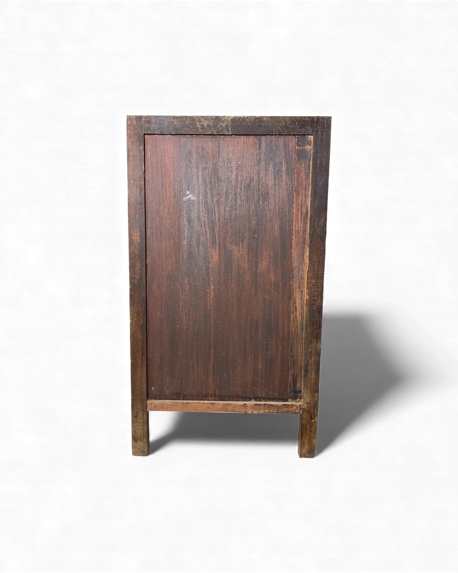 Chinese Distressed Black Floral Base Chinese Cabinet - Surround Living - 10