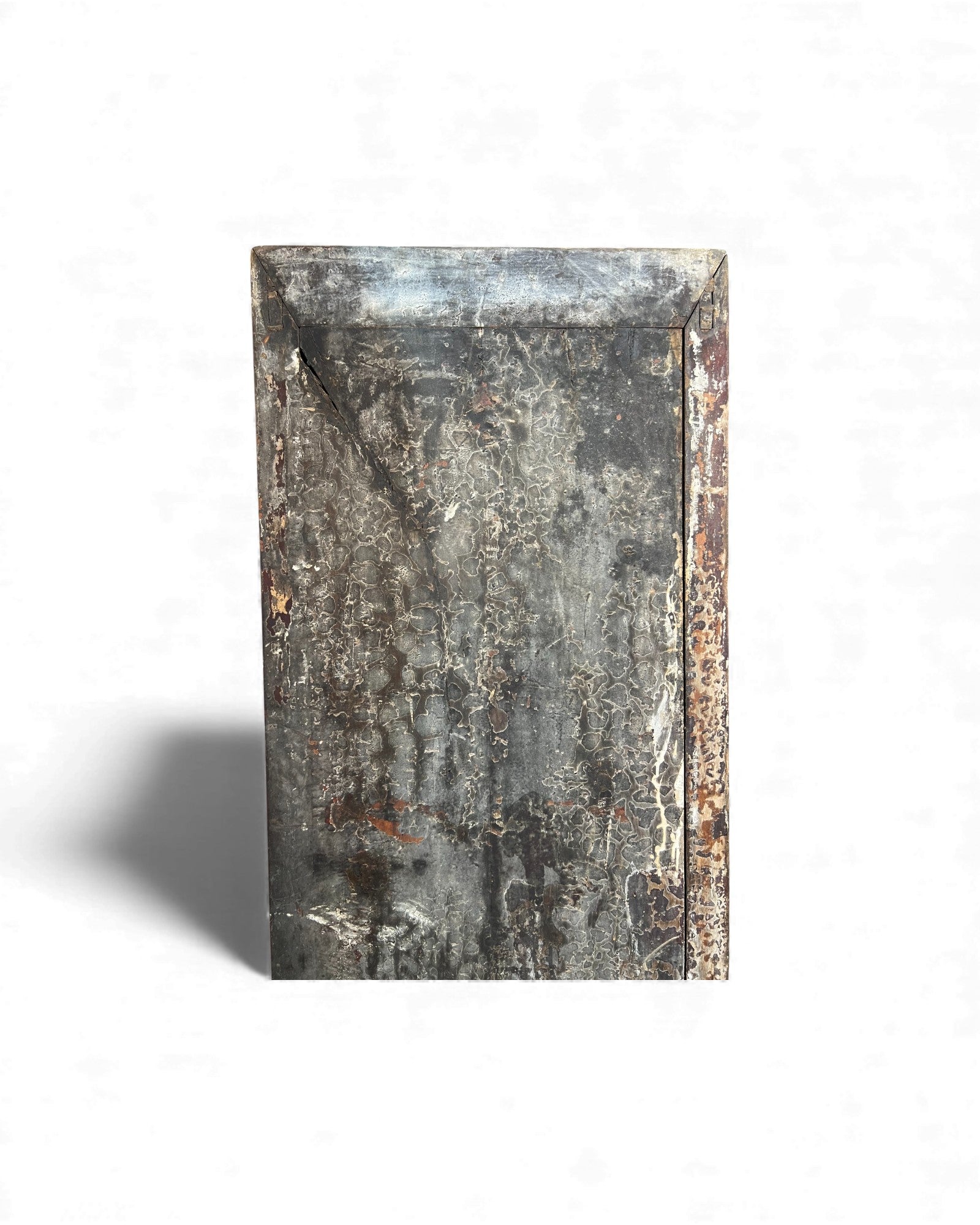 Chinese Distressed Black Floral Base Chinese Cabinet - Surround Living - 13
