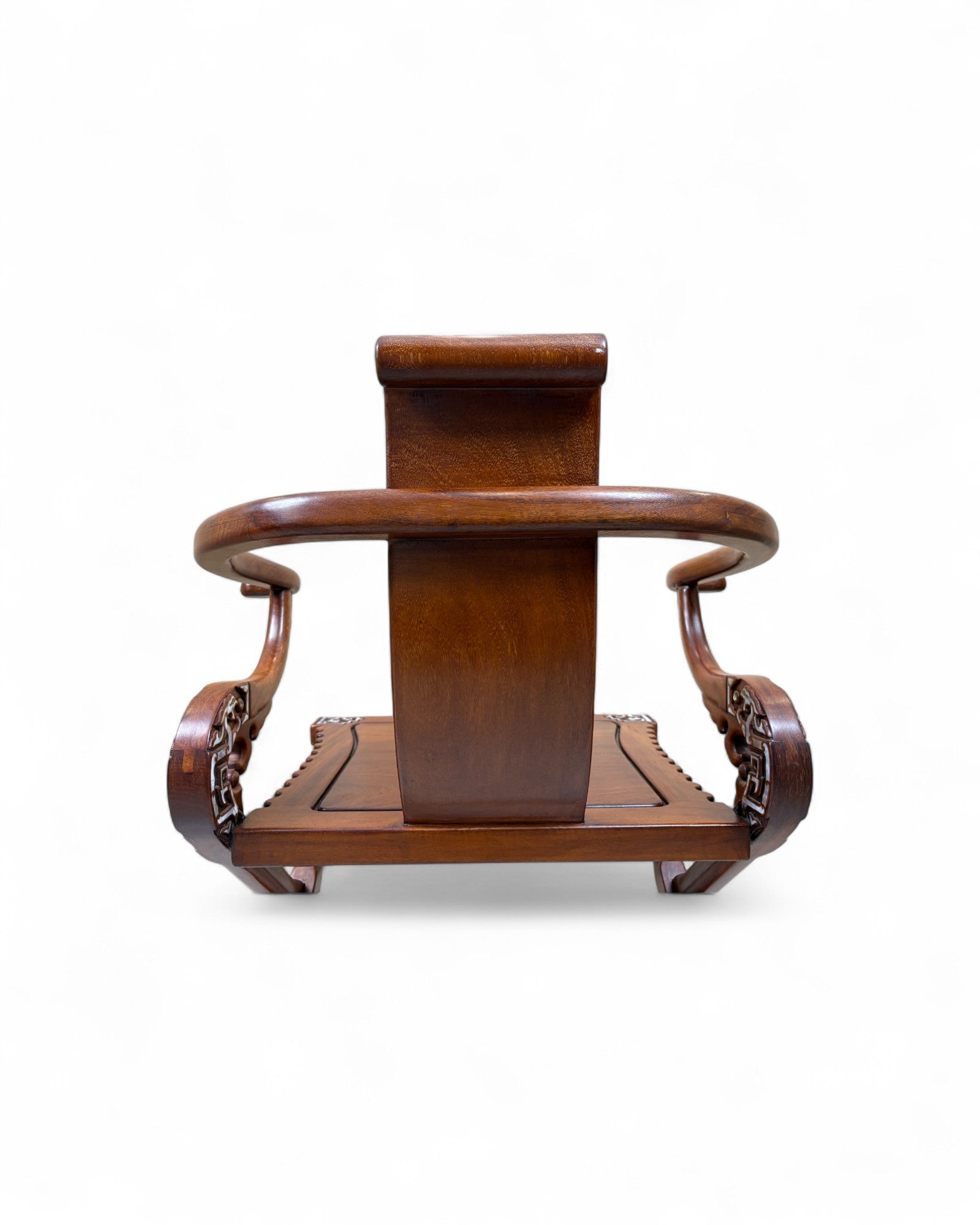 Chinese Reproduction Ming-style folding Horseshoe-back Armchair