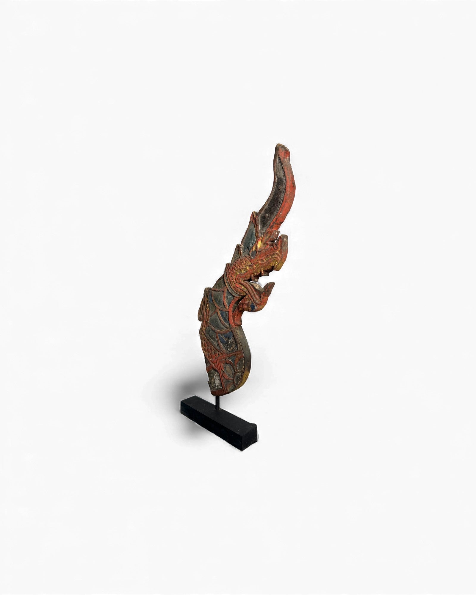 Thai Naga Architectural Finial - Set of 2 - Surround Living - 4