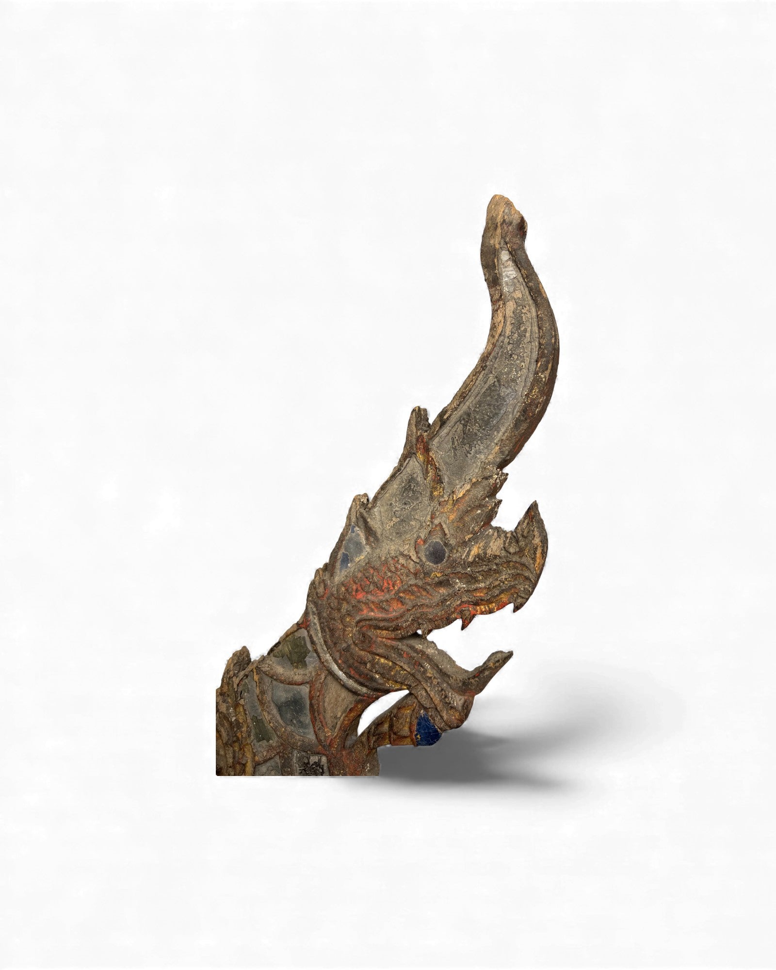 Thai Naga Architectural Finial - Set of 2 - Surround Living - 6