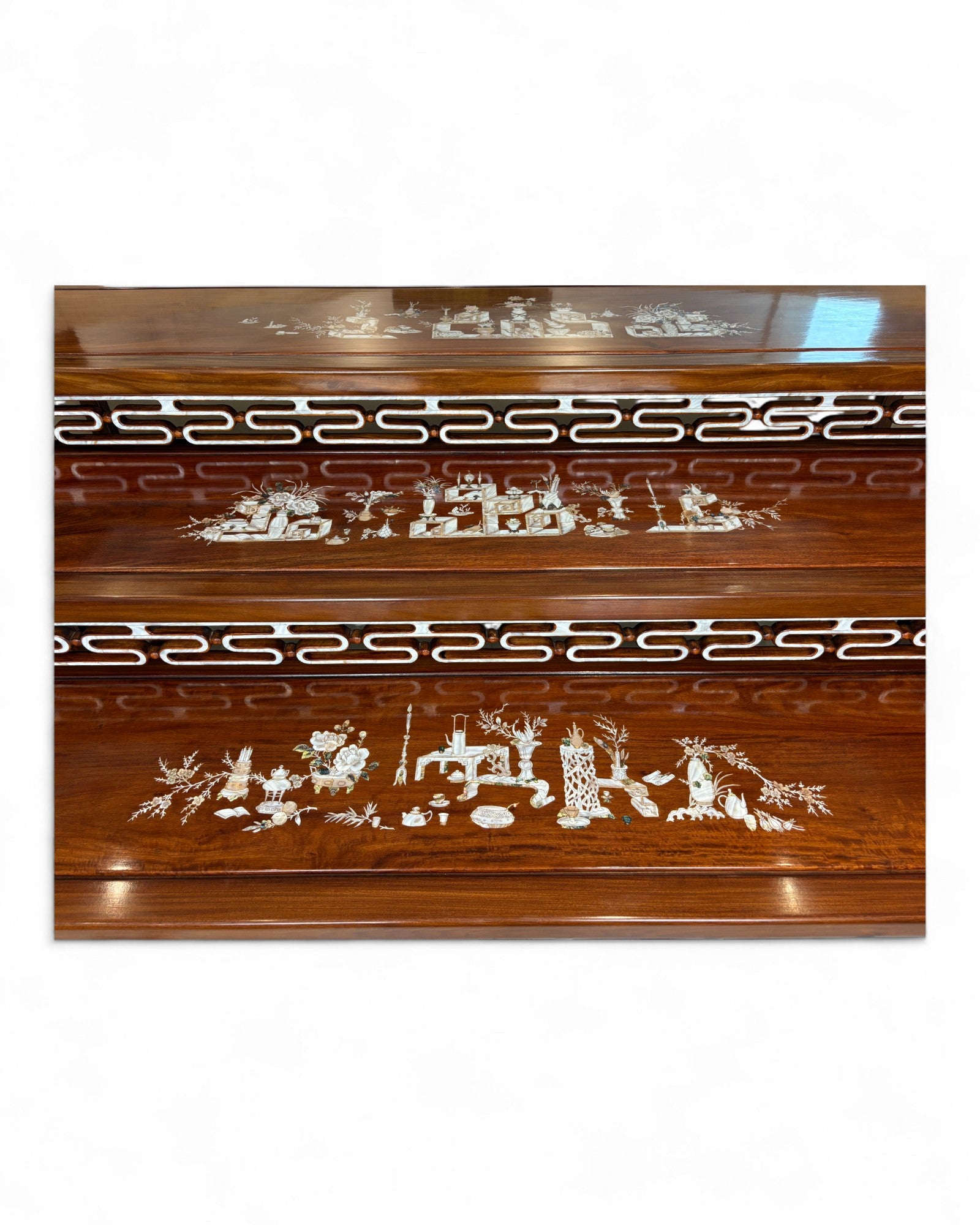 Ming-Style Nesting Console Tables - Set of 3