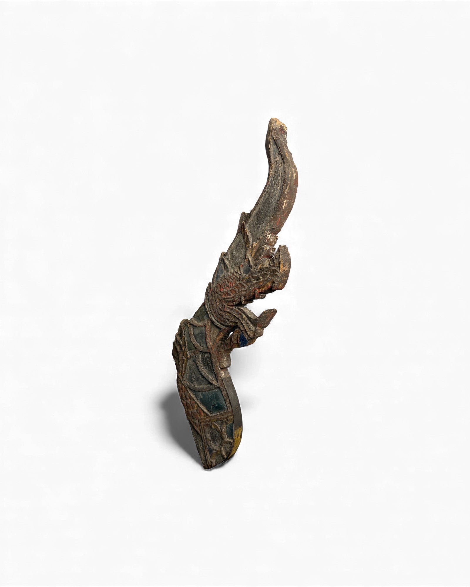 Thai Naga Architectural Finial - Set of 2 - Surround Living - 17