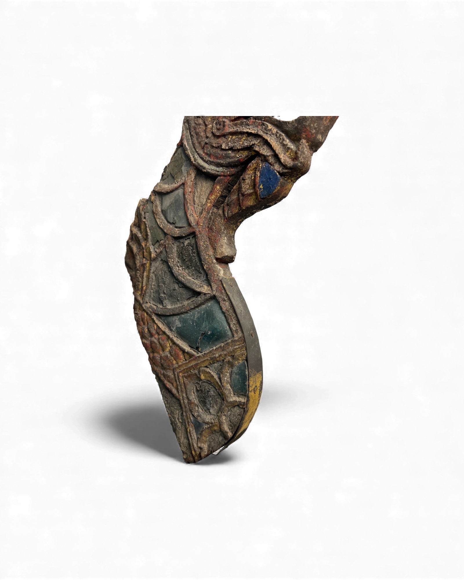 Thai Naga Architectural Finial - Set of 2 - Surround Living - 11