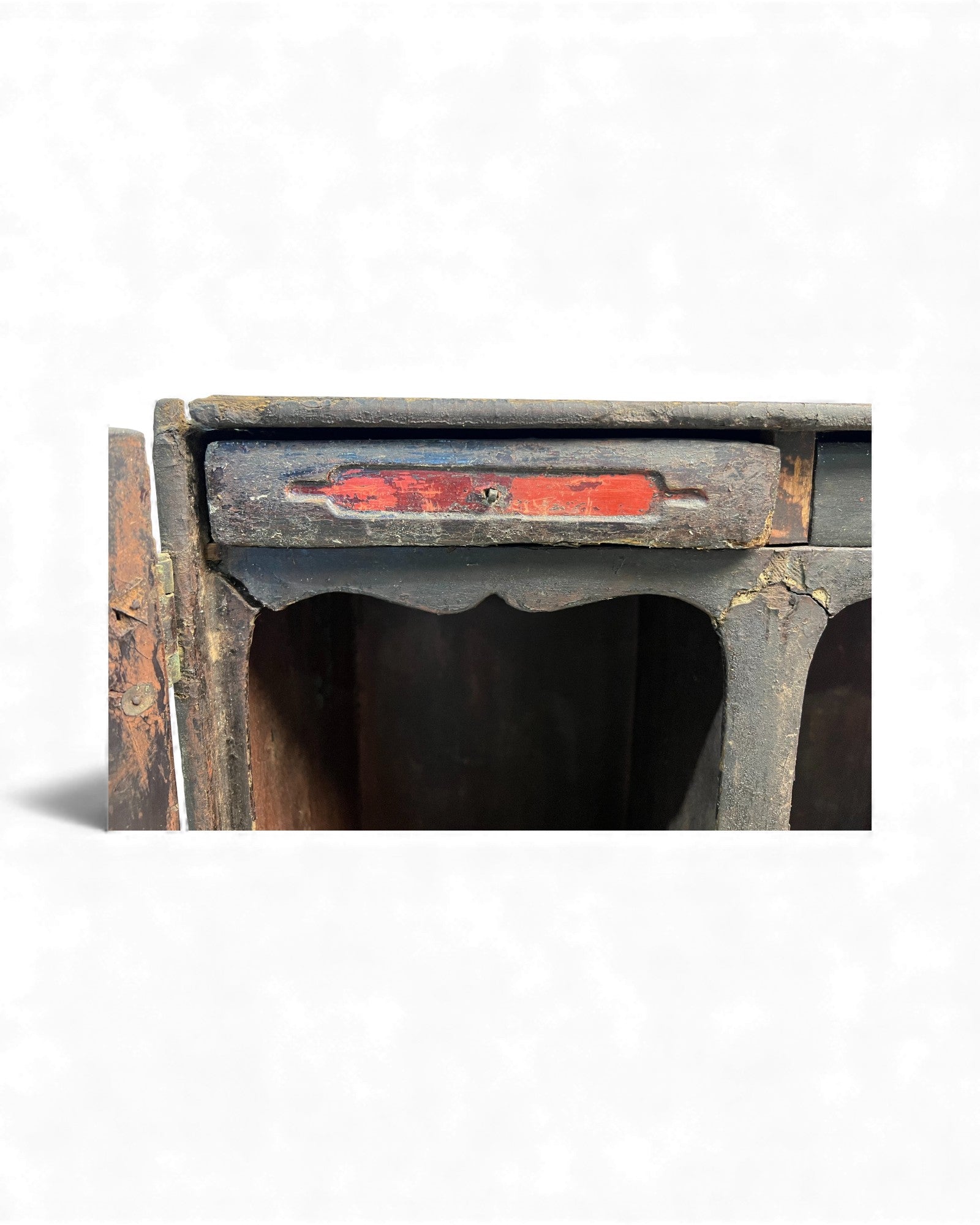 Small Chinese Red - Lacquer Travel Cabinet - Surround Living - 26