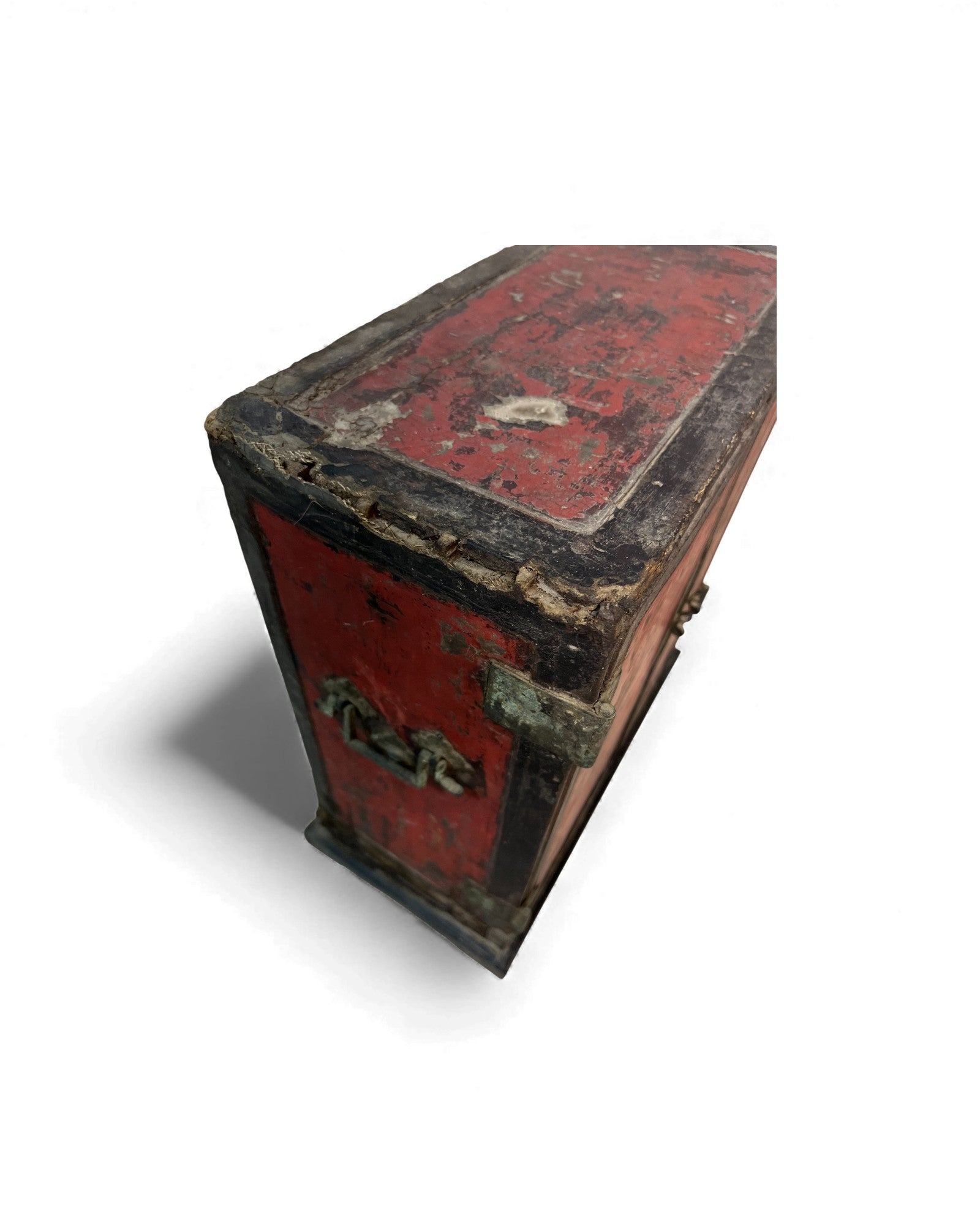 Small Chinese Red - Lacquer Travel Cabinet - Surround Living - 19