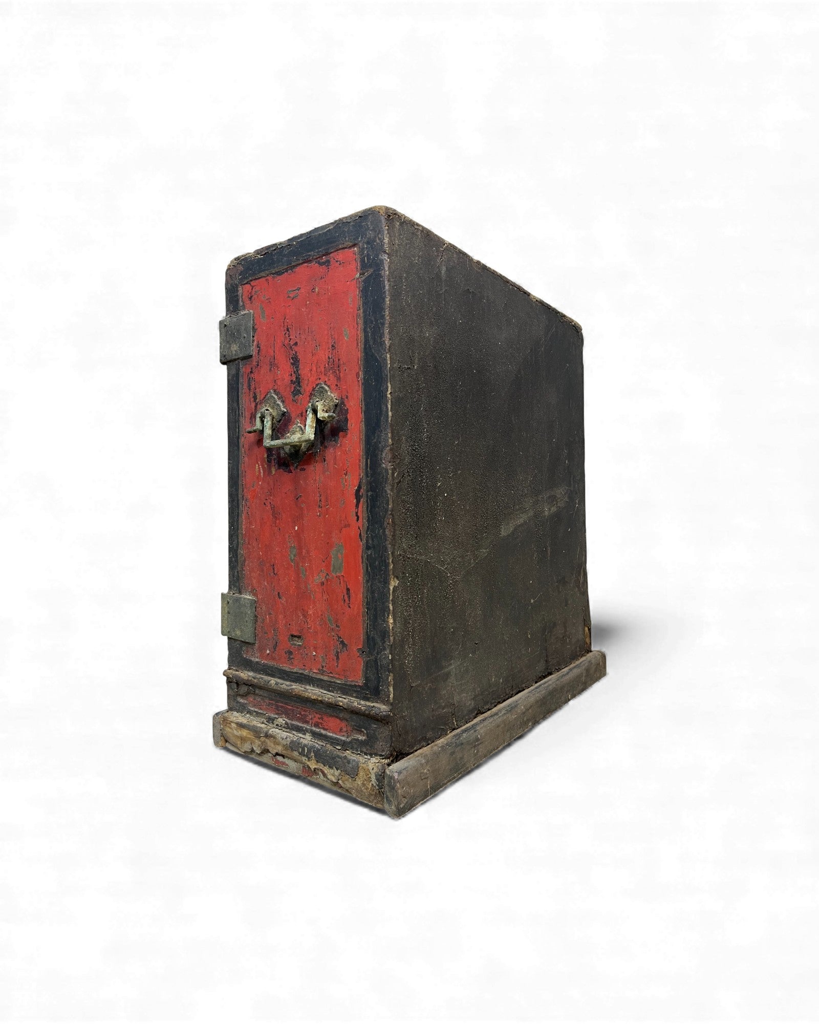 Small Chinese Red - Lacquer Travel Cabinet - Surround Living - 8