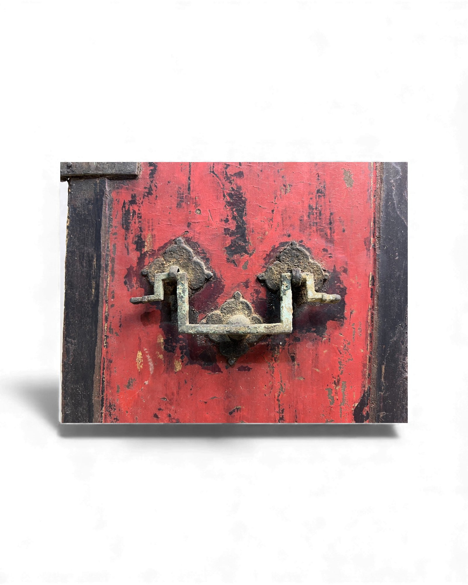 Small Chinese Red - Lacquer Travel Cabinet - Surround Living - 12