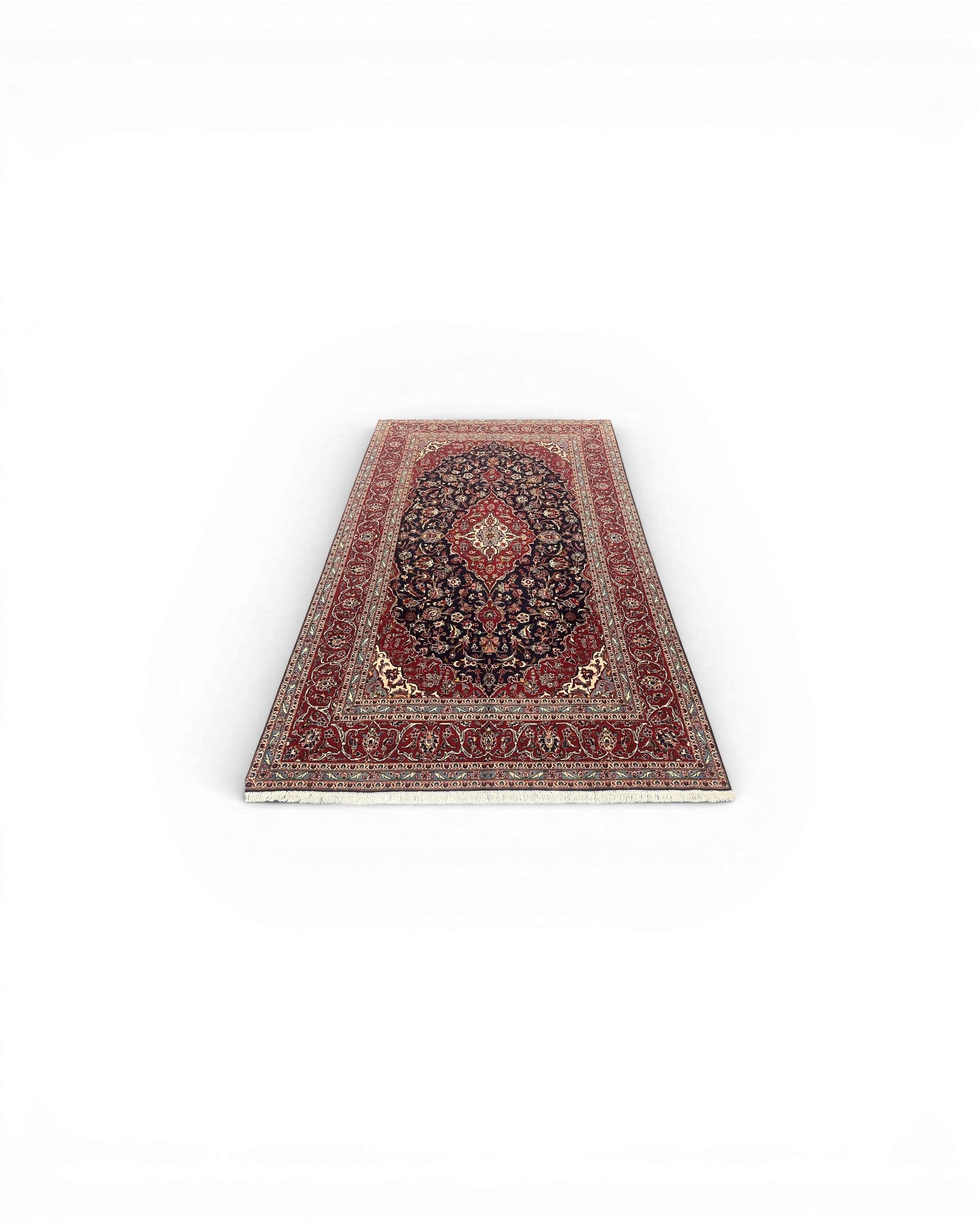Kashan Vintage Persian Carpet l 315 x 200 cm. - Surround Living - 1