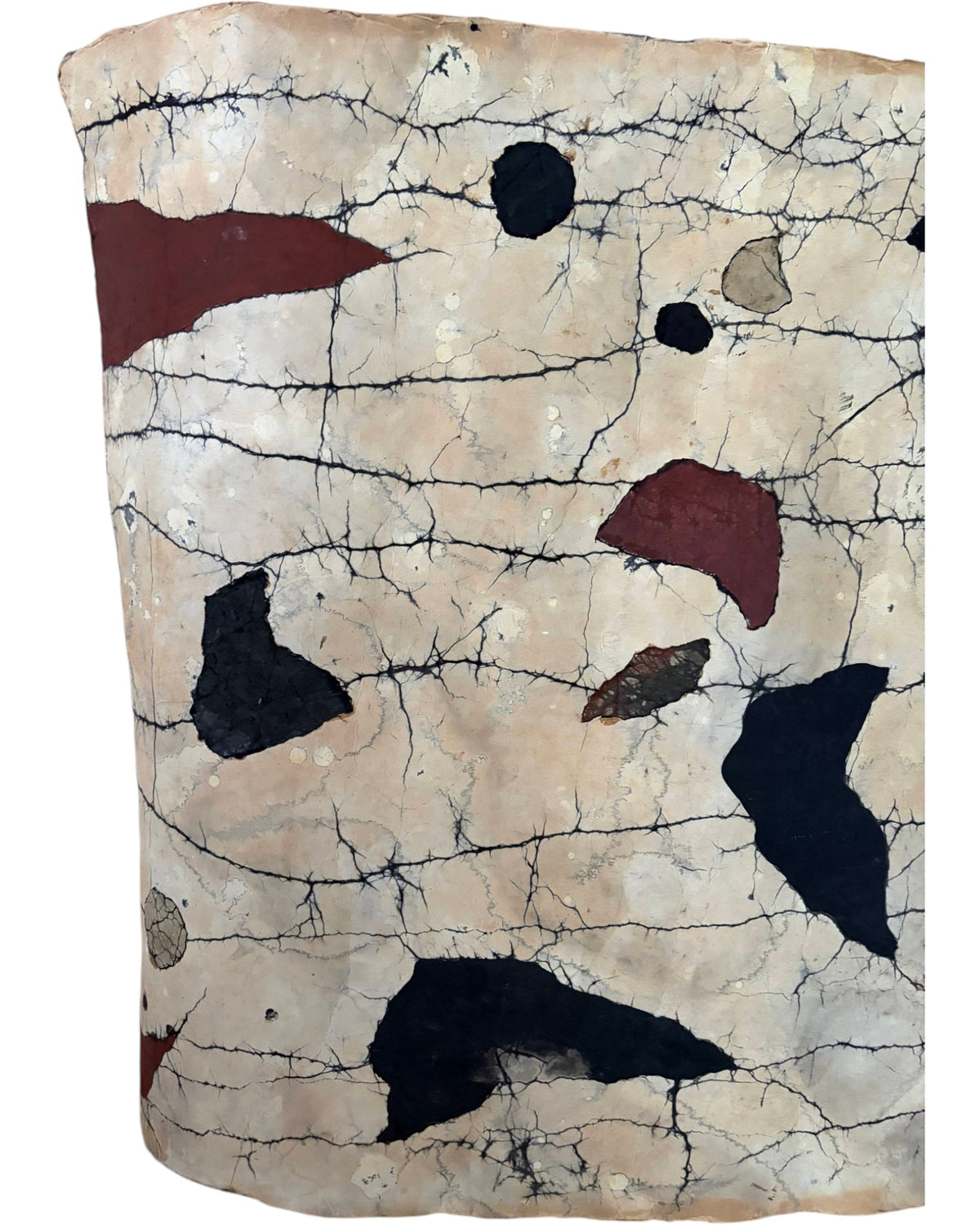 Nebula Abstract Ink Scroll on Washi Paper - by Shigeno Sawada Set of 3 - Surround Living - 15
