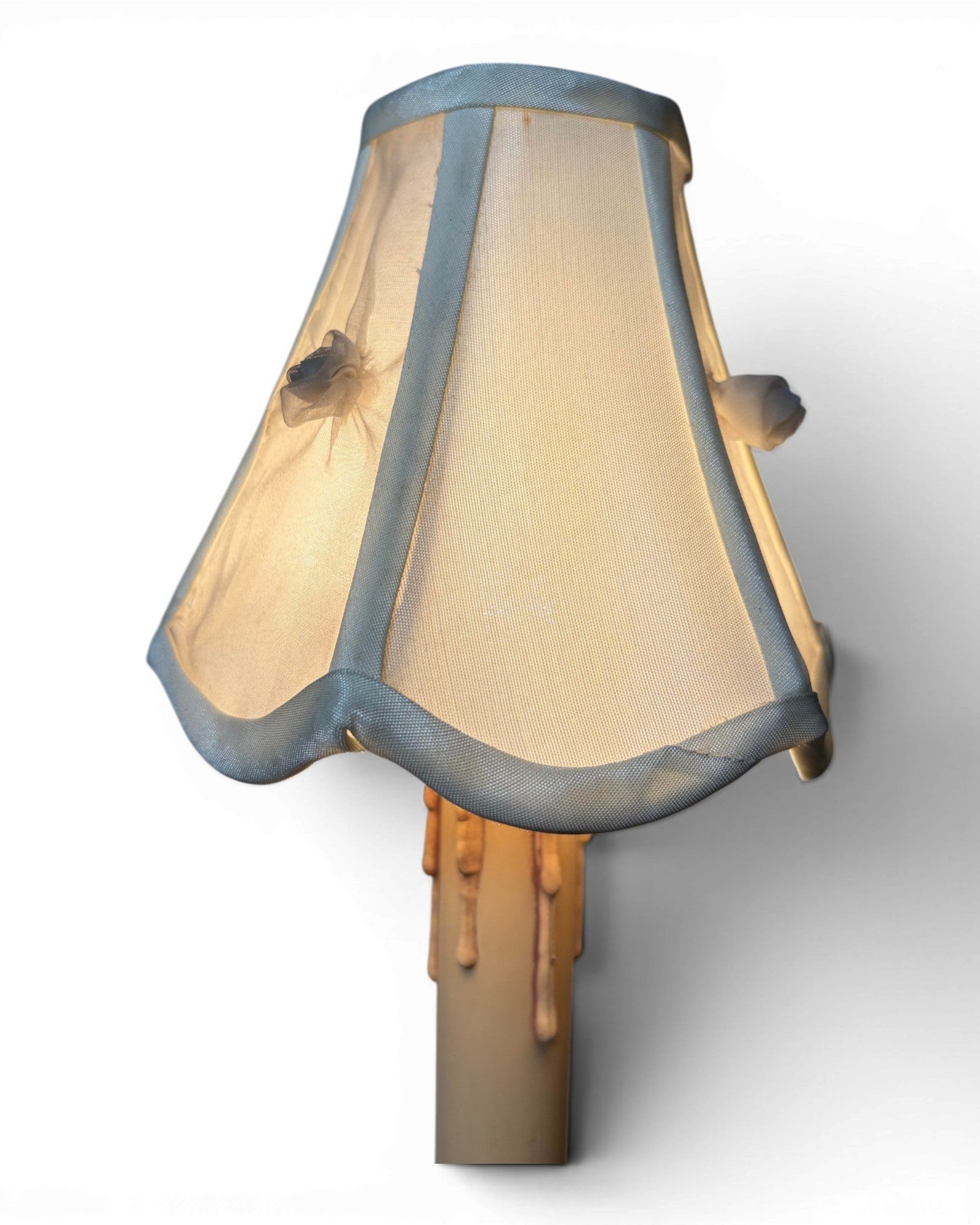 Vintage Candle-Form Table Lamp