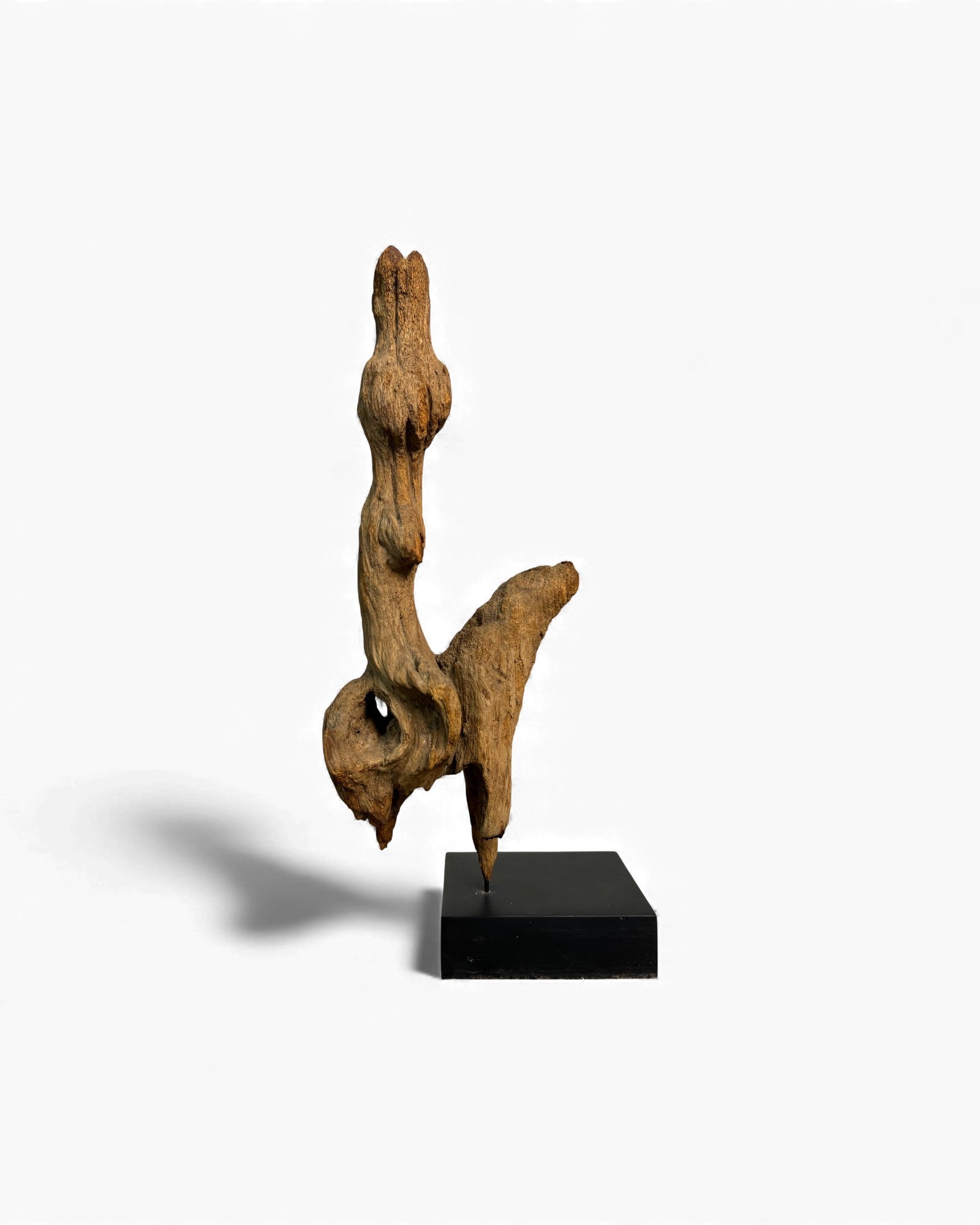 Chin Totem Fragment Depicting Man on Horse 1 - Surround Living - 12