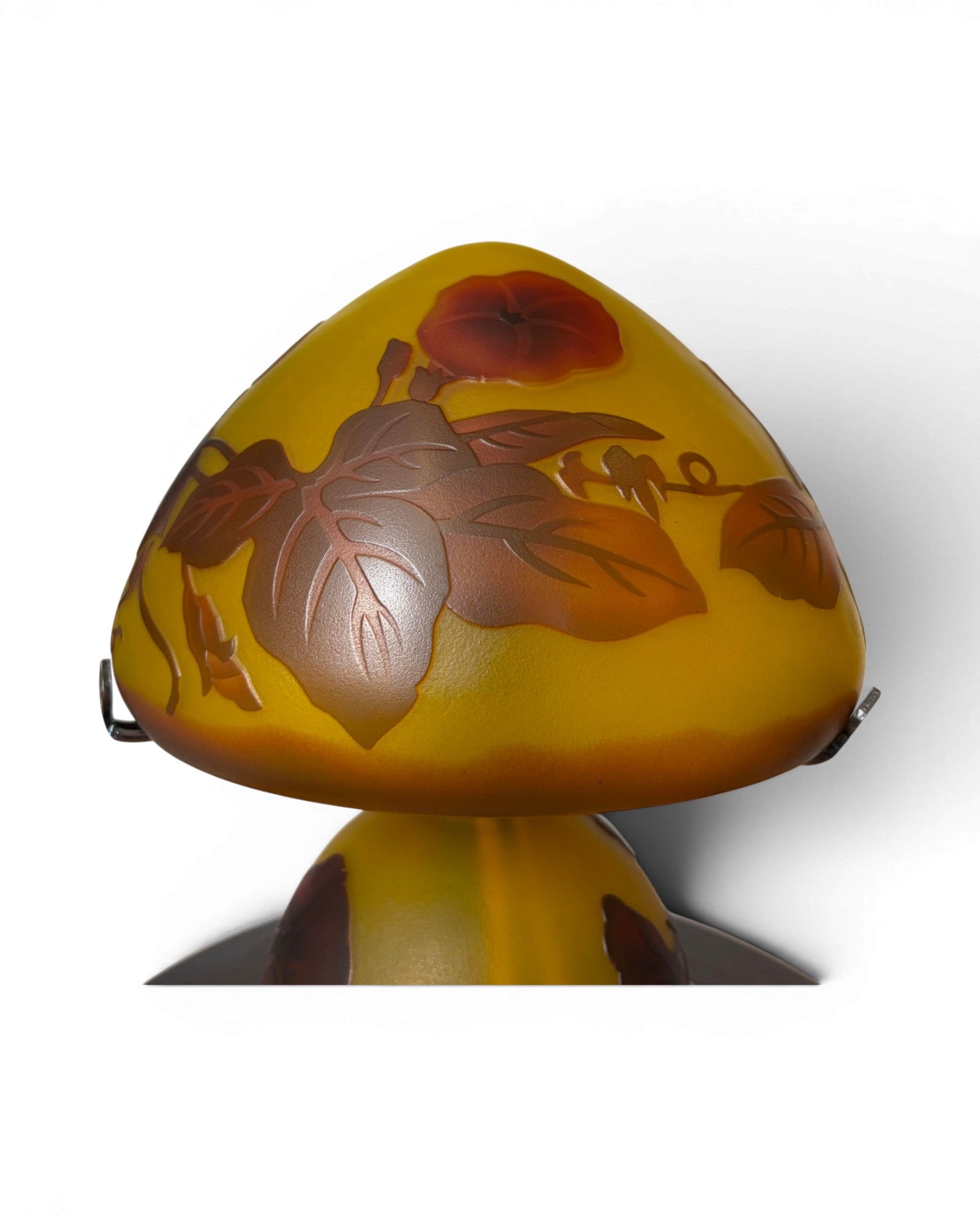 Art Nouveau Cameo Glass Table Lamp