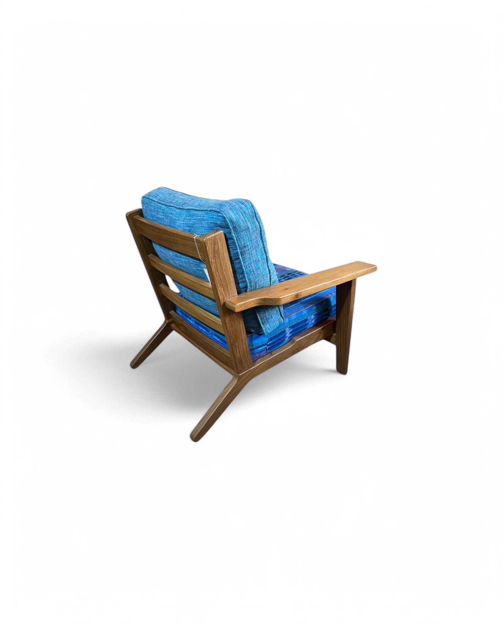 River Rain Thai Weave Teak Wood Armchair