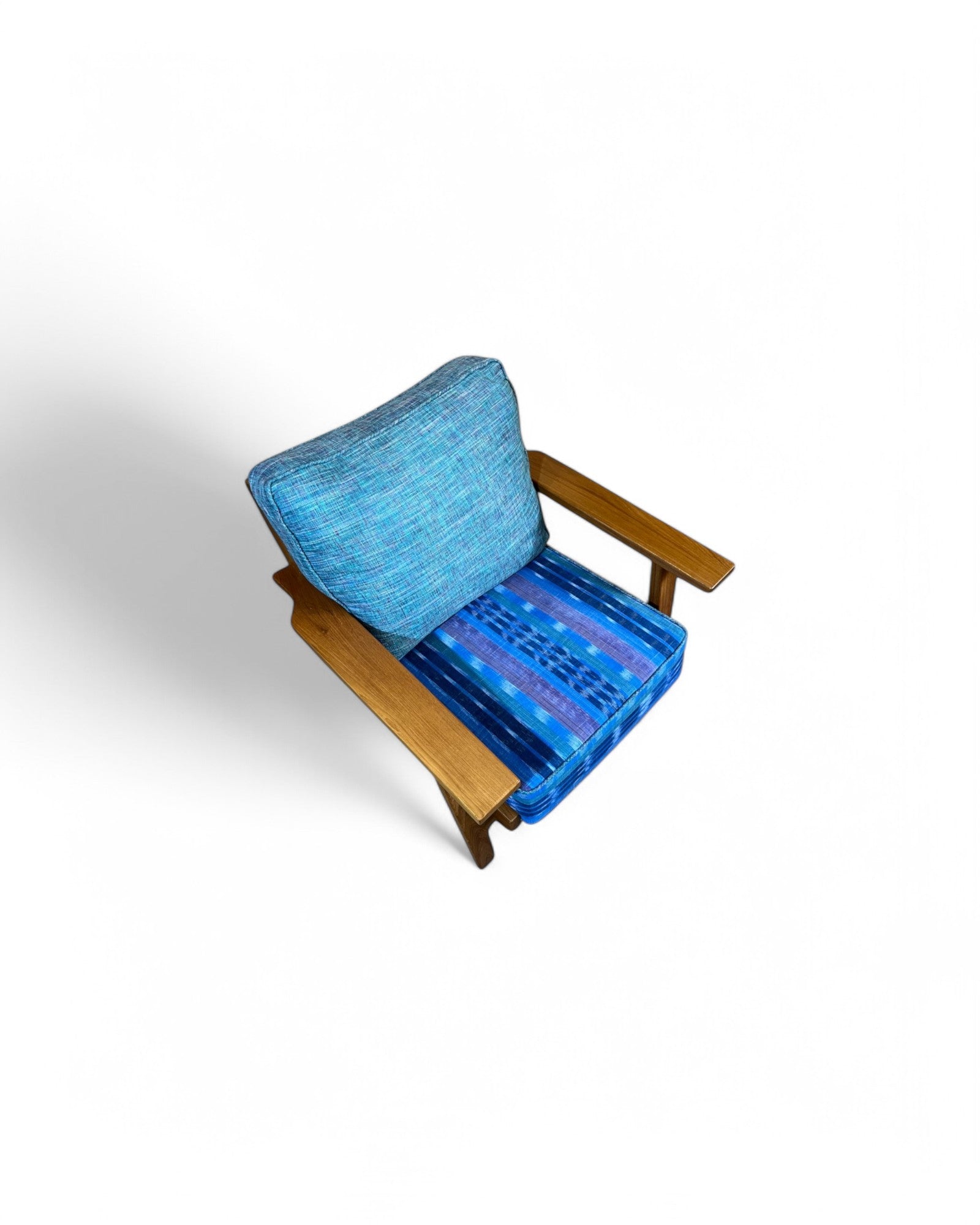 River Rain Thai Weave Teak Wood Armchair
