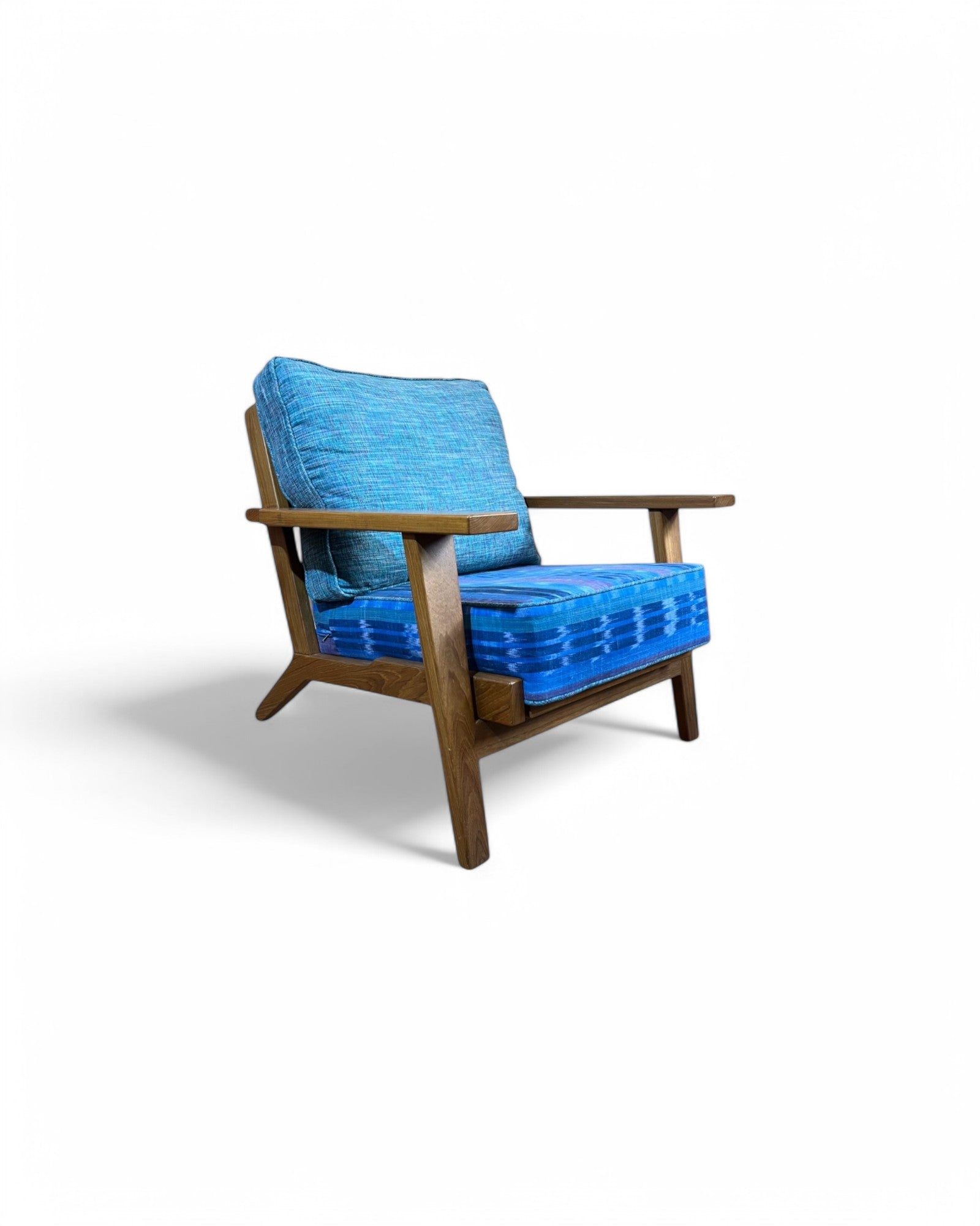 River Rain Thai Weave Teak Wood Armchair