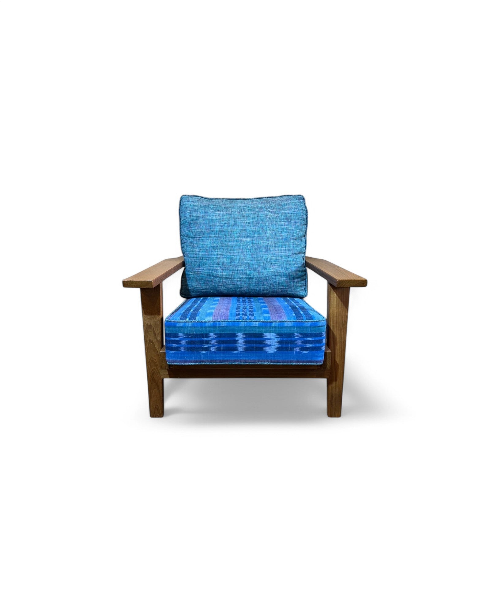 River Rain Thai Weave Teak Wood Armchair