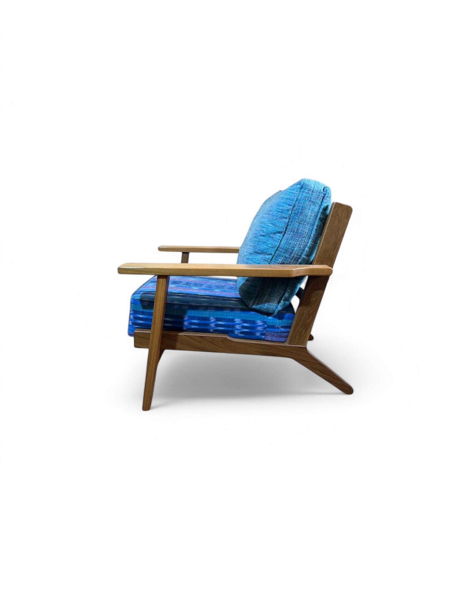 River Rain Thai Weave Teak Wood Armchair