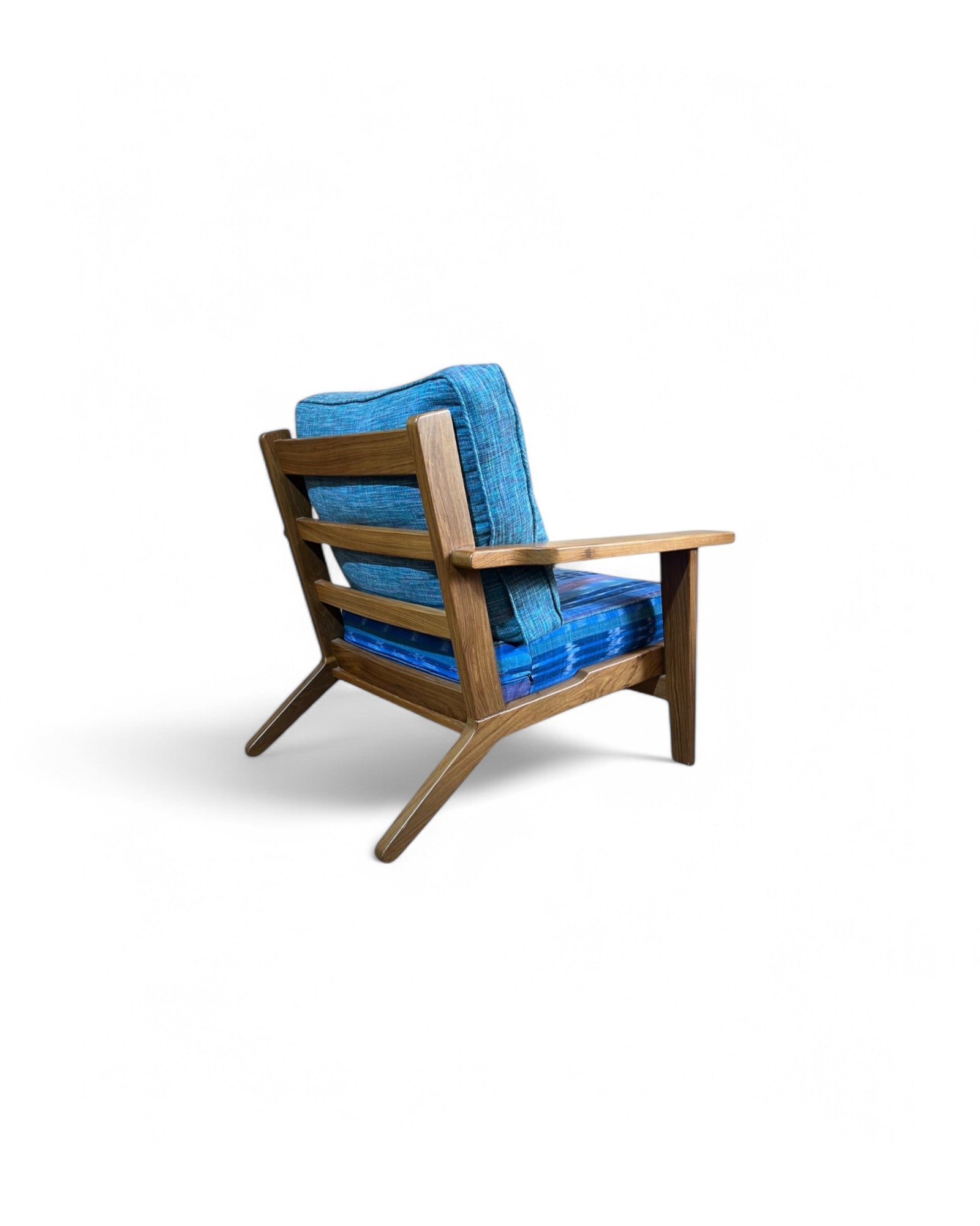 River Rain Thai Weave Teak Wood Armchair