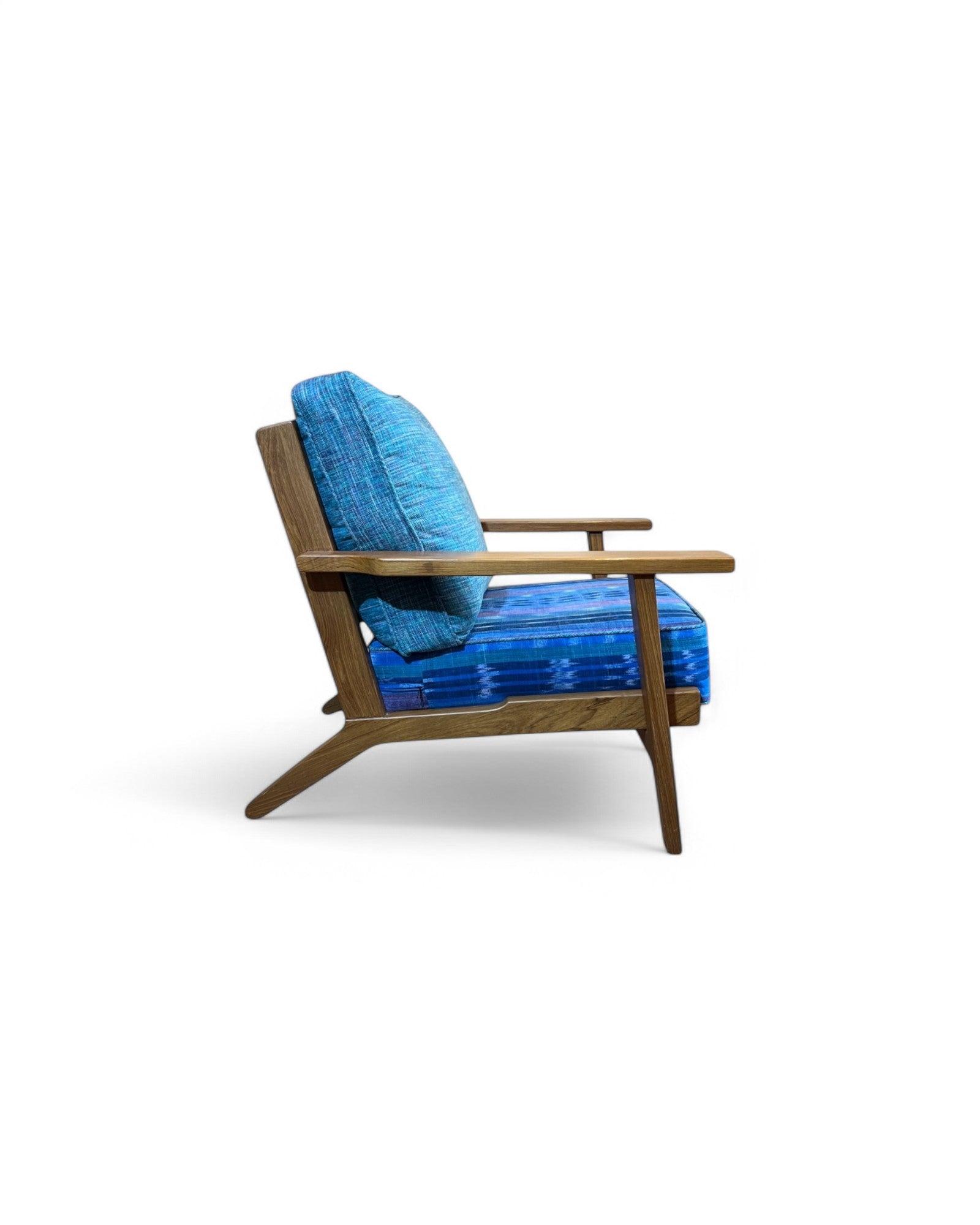 River Rain Thai Weave Teak Wood Armchair