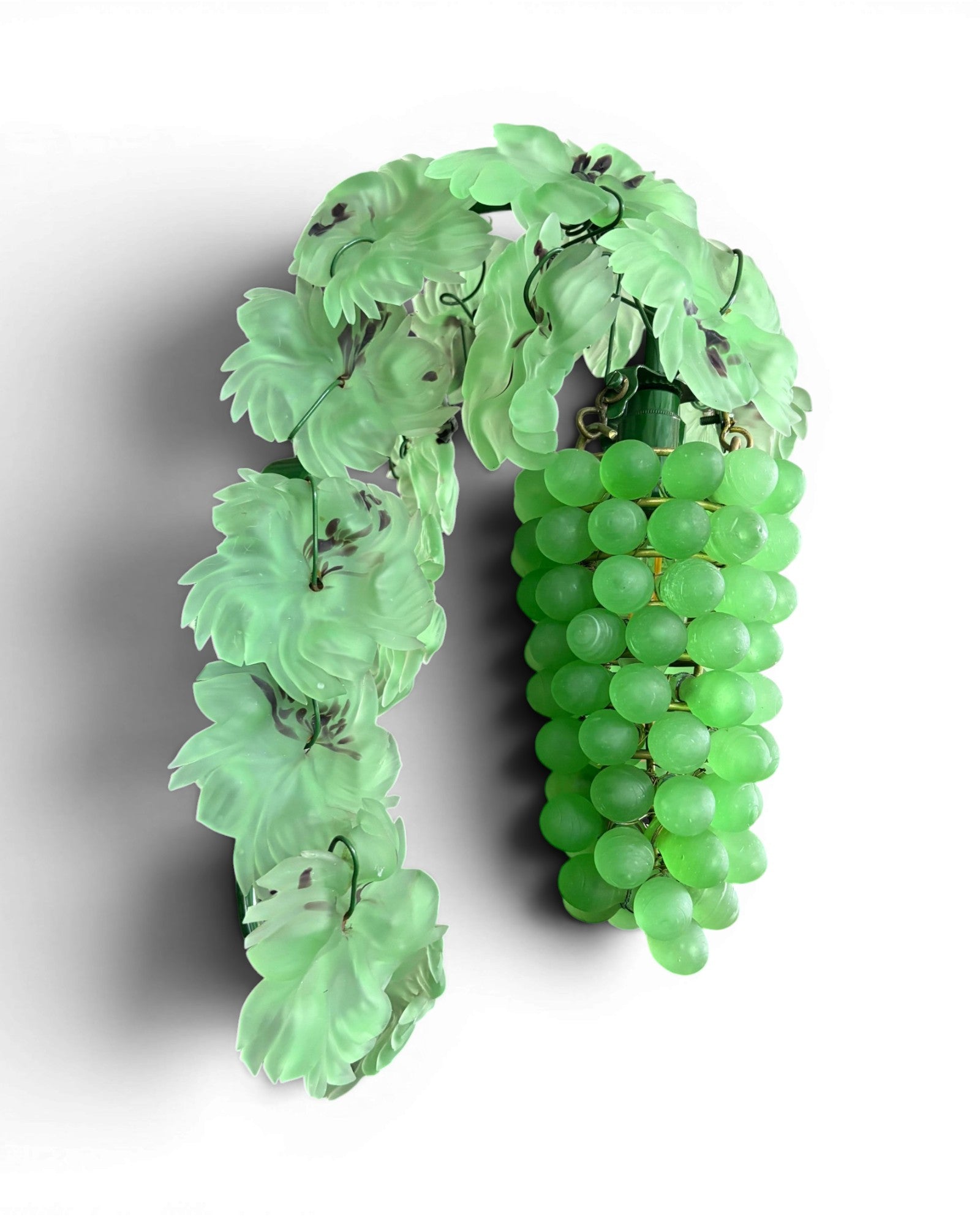 Vintage Murano Glass Grape Lamp