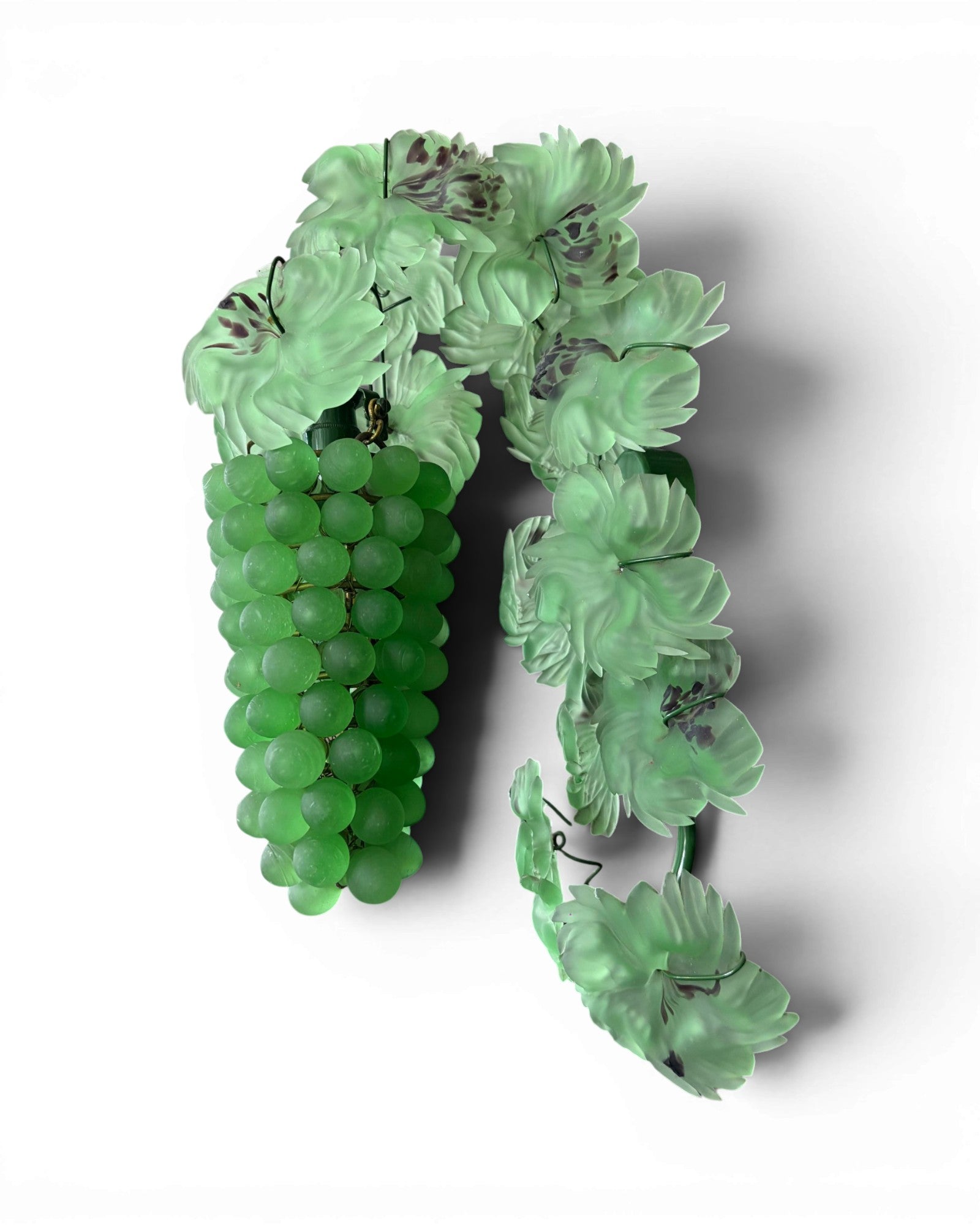 Vintage Murano Glass Grape Lamp