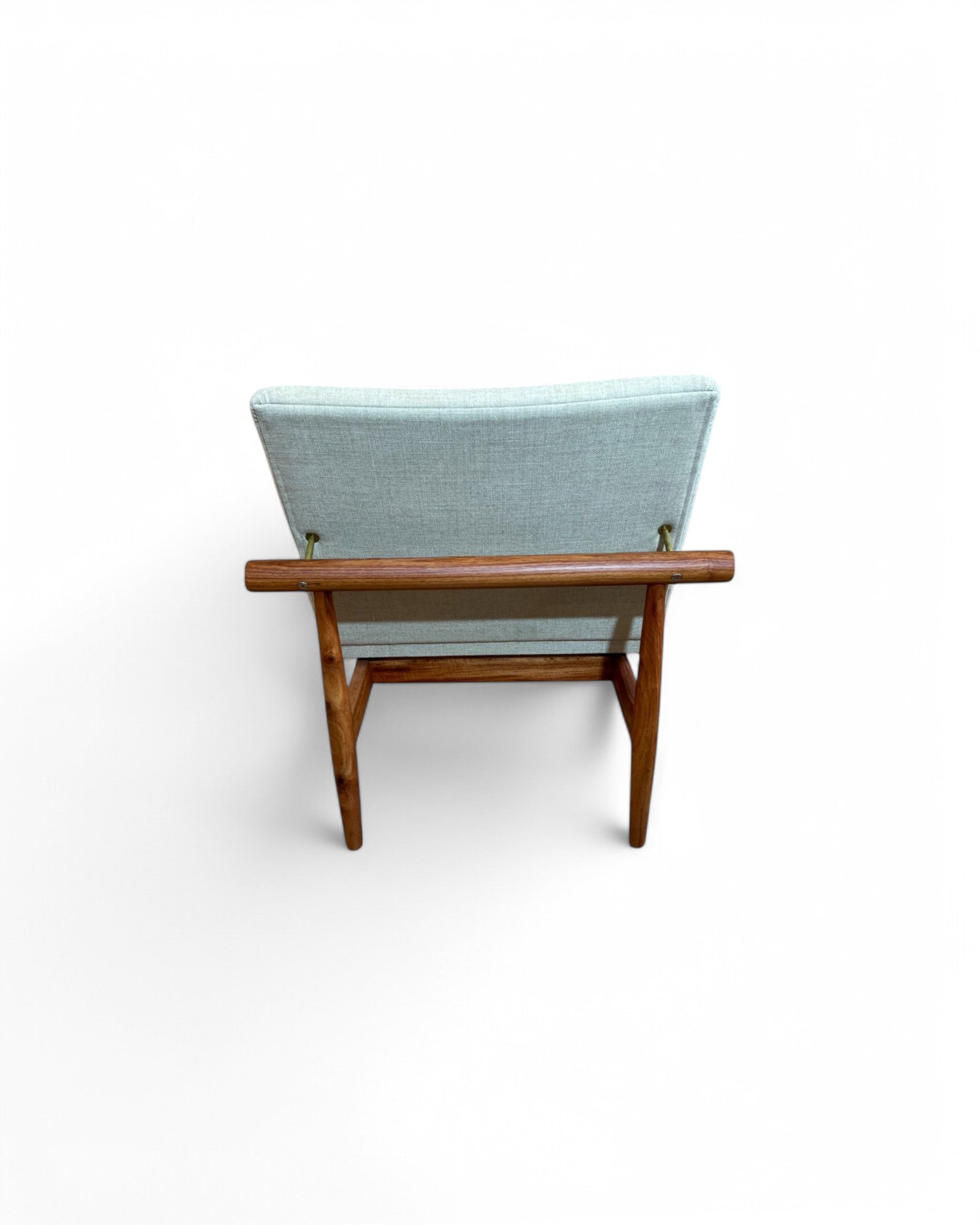 Cream Kokoro T Frame Rosewood Lounge Chair