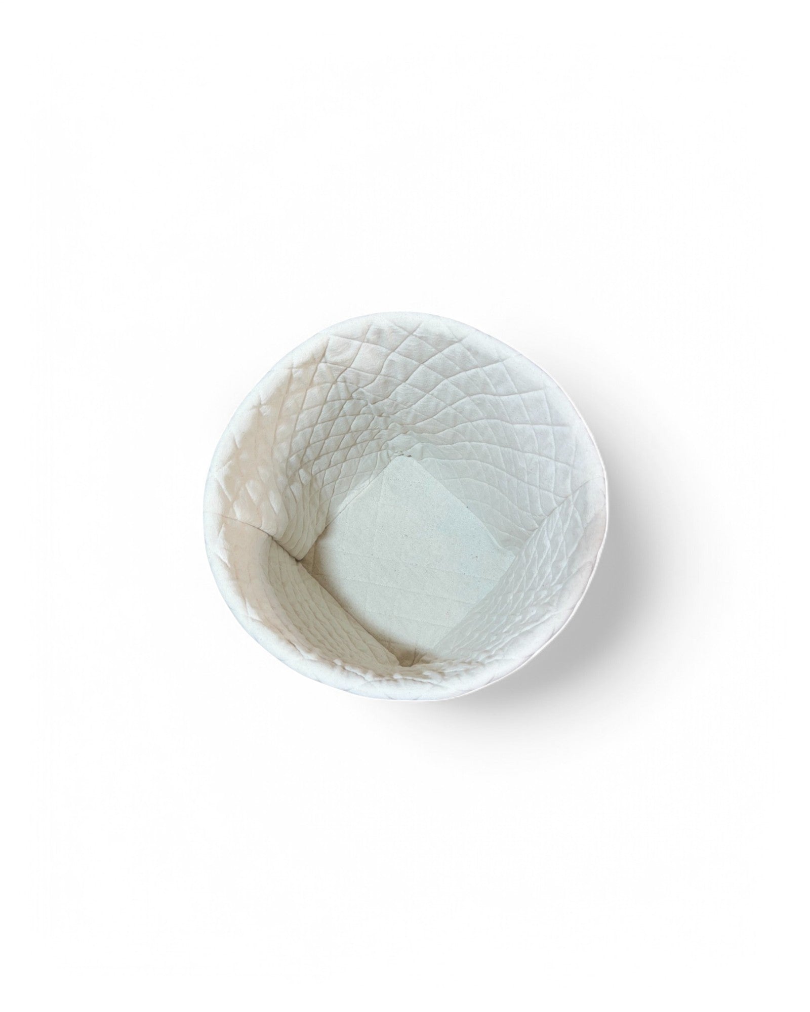 Bamboo Weaved Maroon Laundry Basket (Tall)