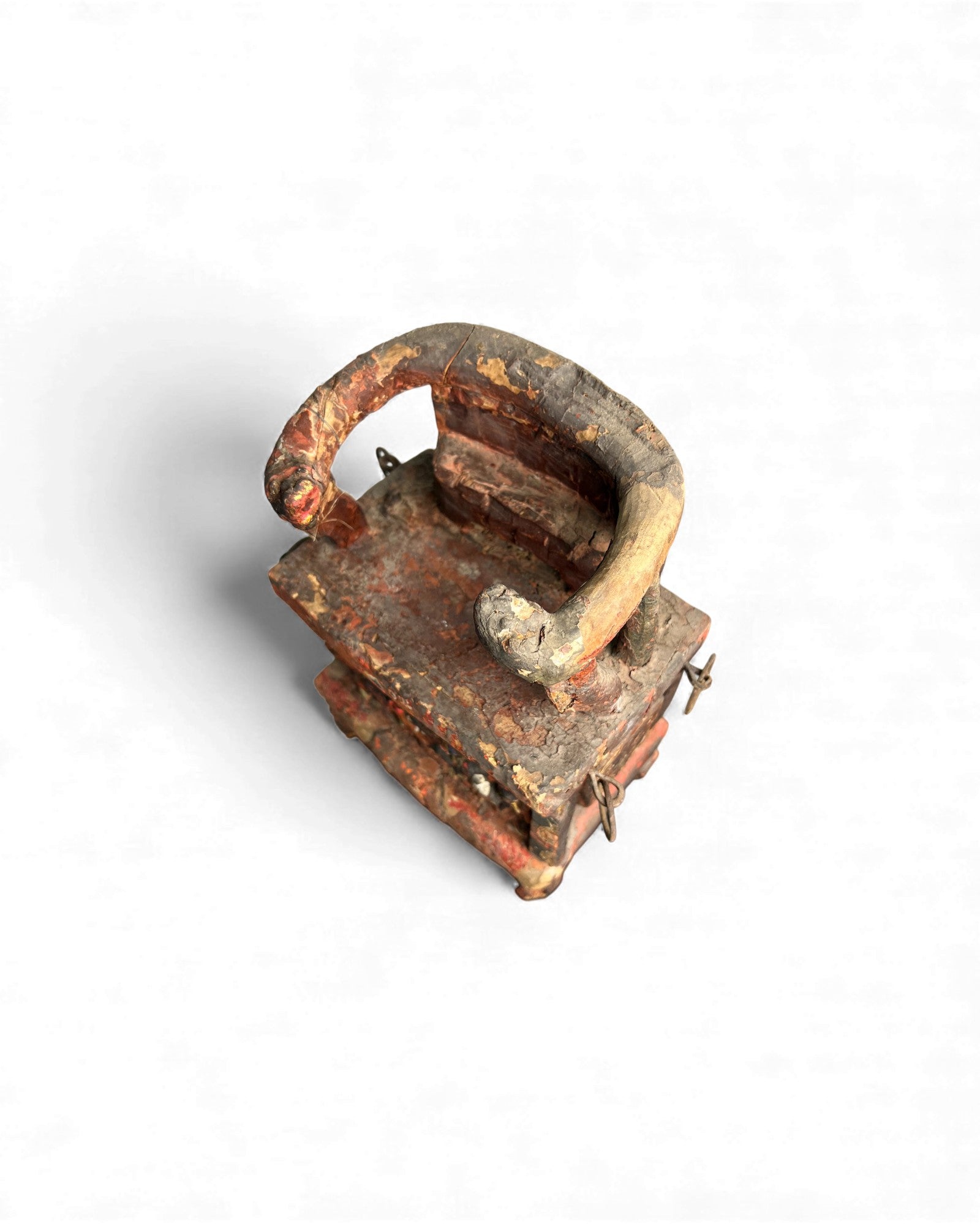 Carved Chinese Household Altar with Figural Relief - Surround Living - 27