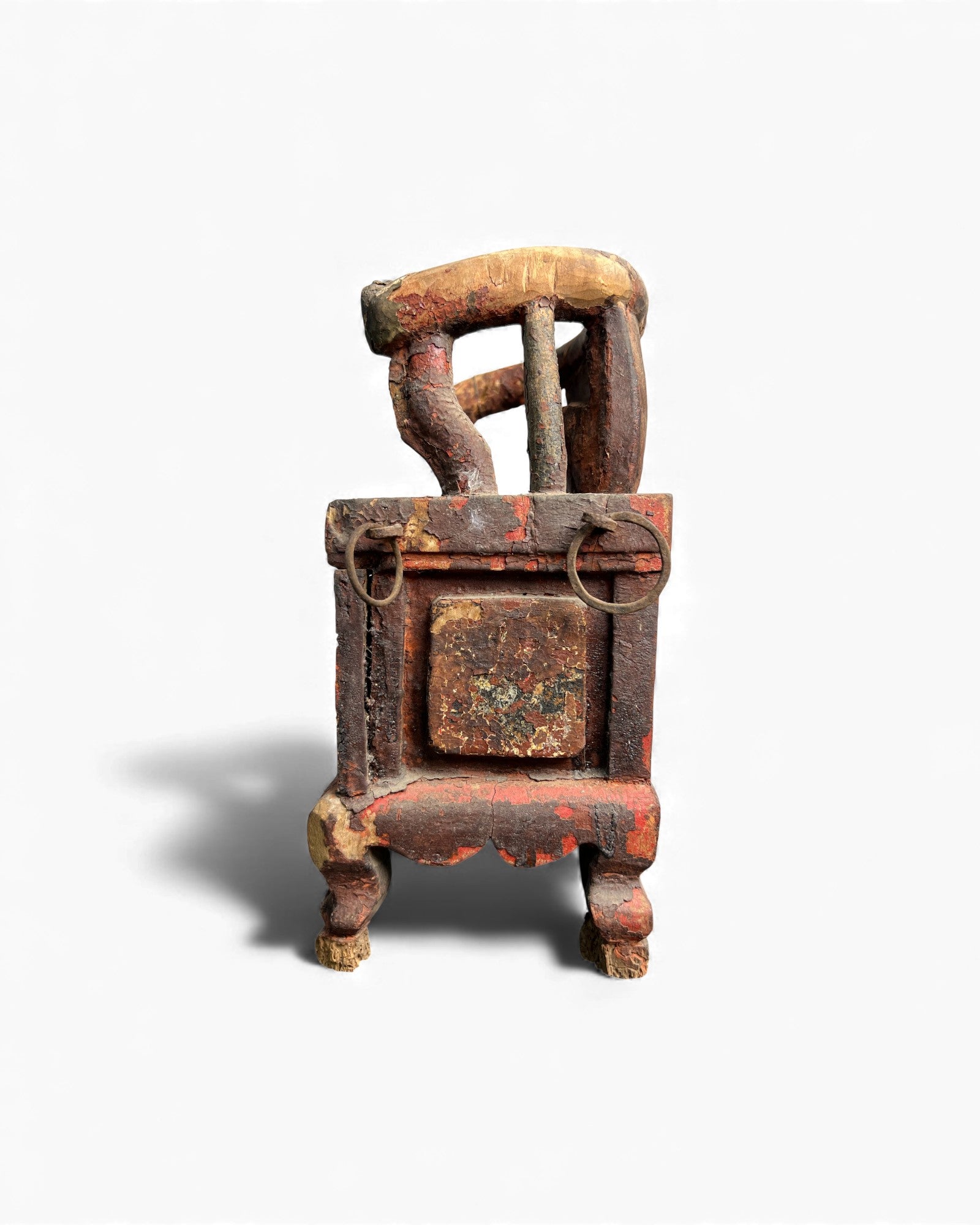 Carved Chinese Household Altar with Figural Relief - Surround Living - 15