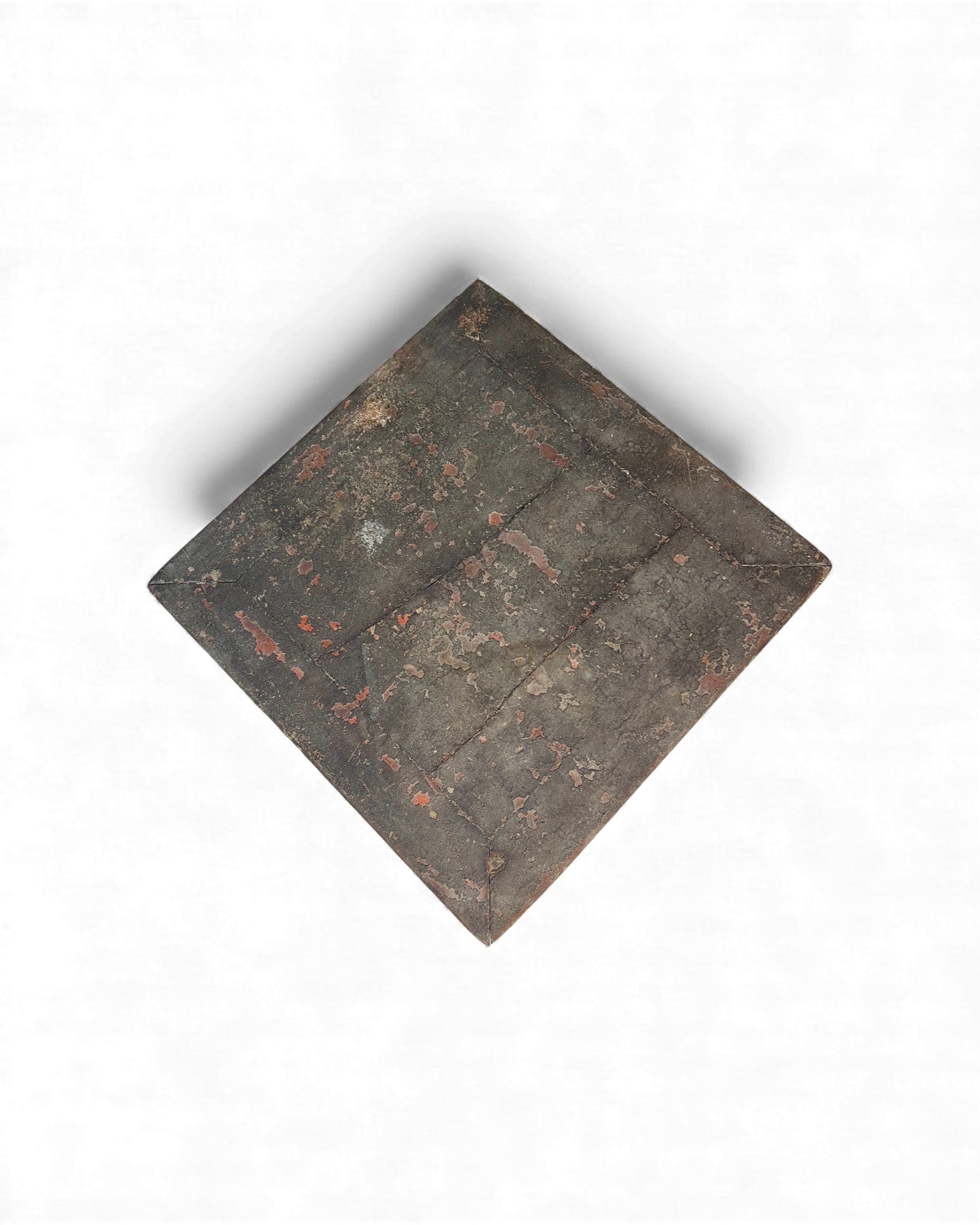 18th - Century Elm Low Table with Lacquer - Textile Foundation - Surround Living - 17